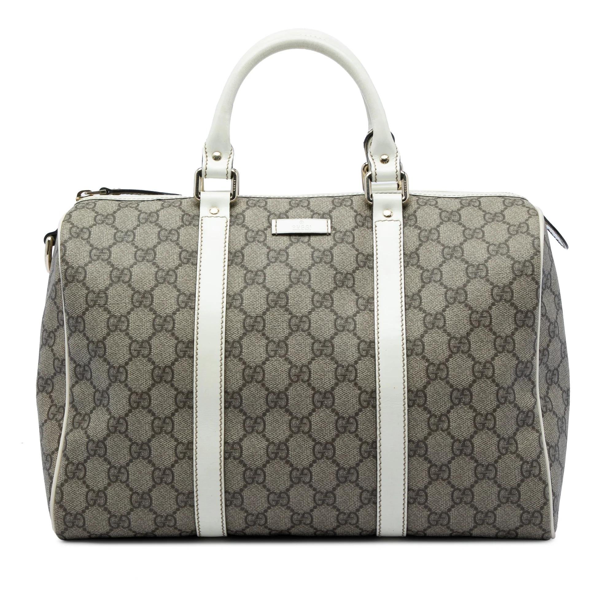 Boston leather bag