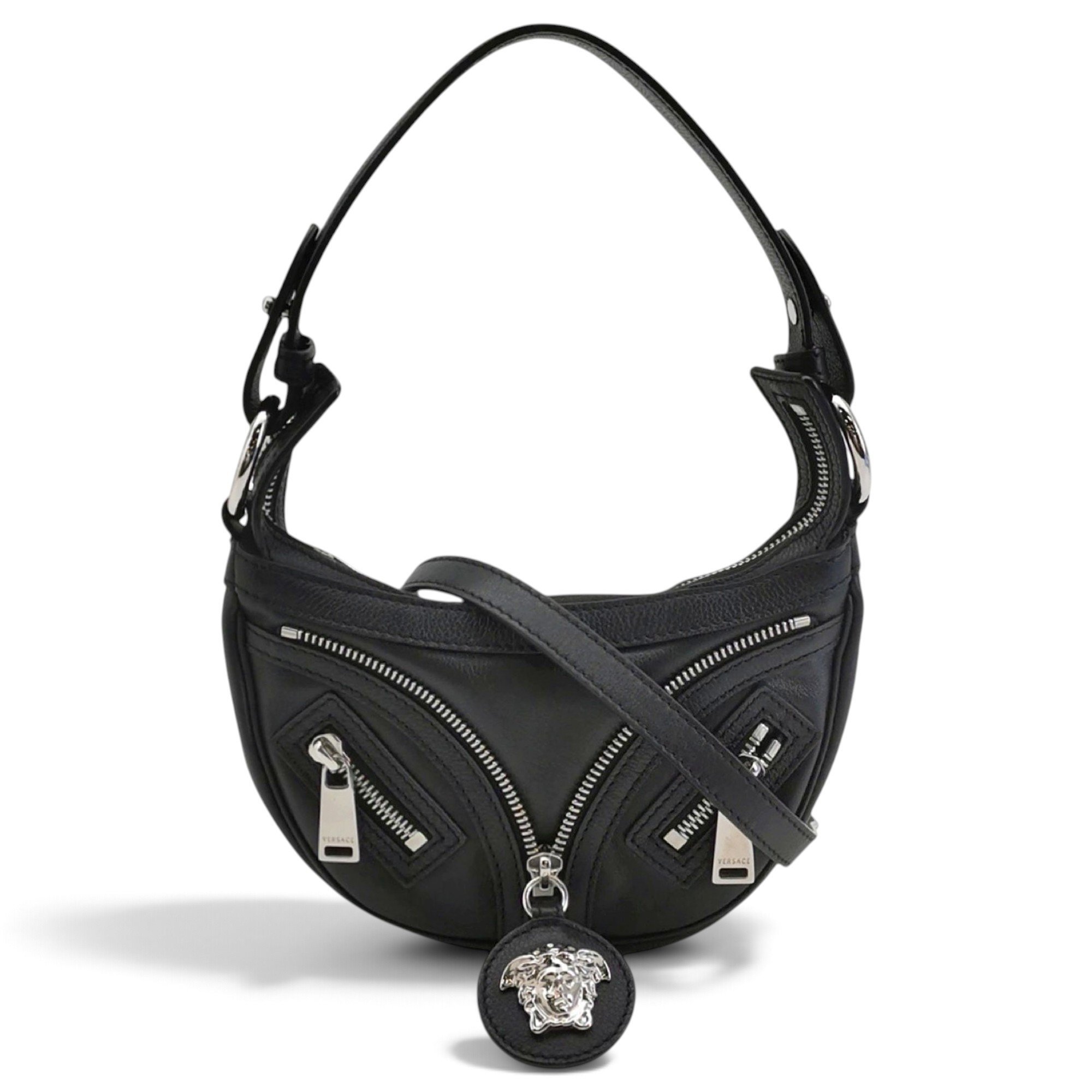 Versace La Medusa leather handbag