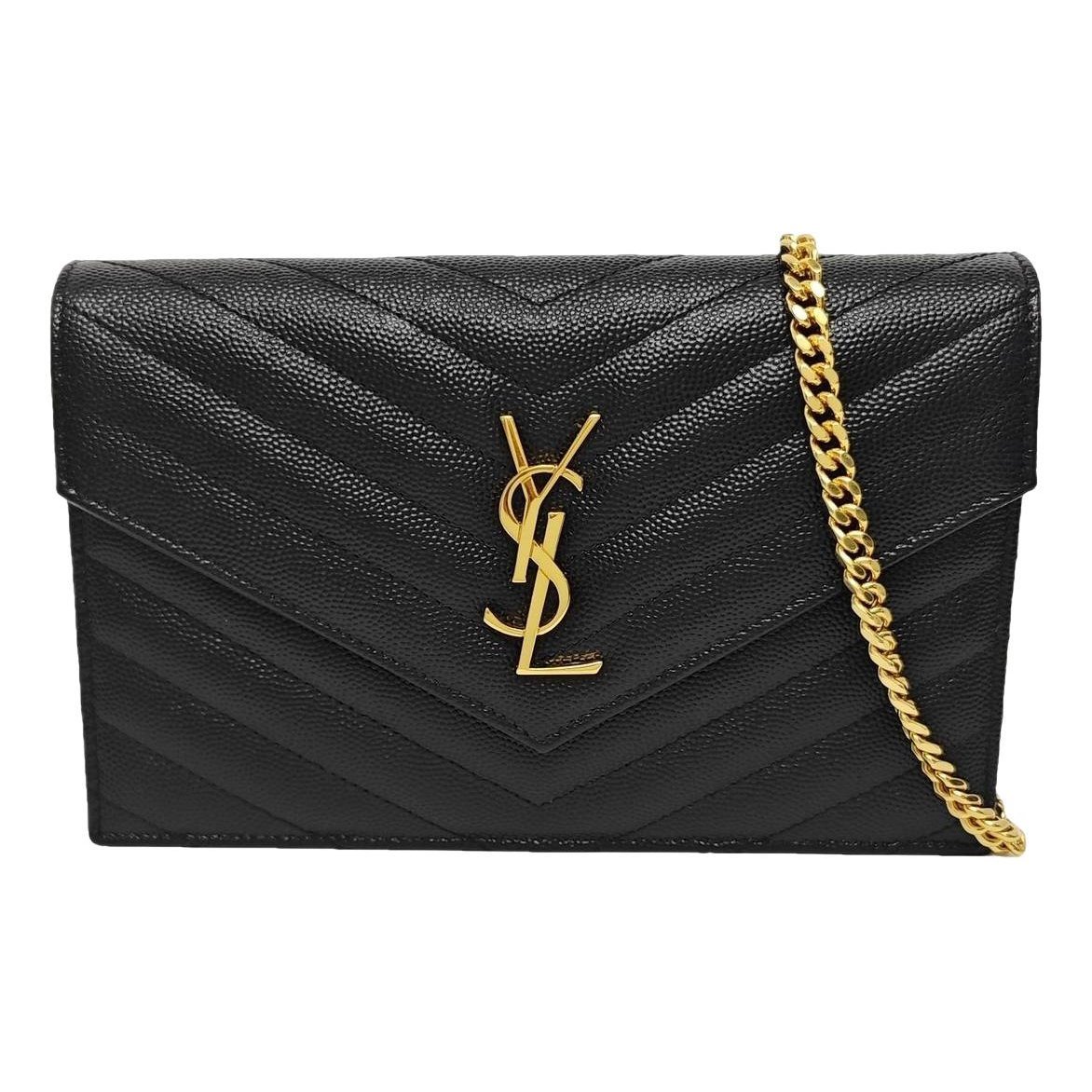 Baby monogramme leather handbag