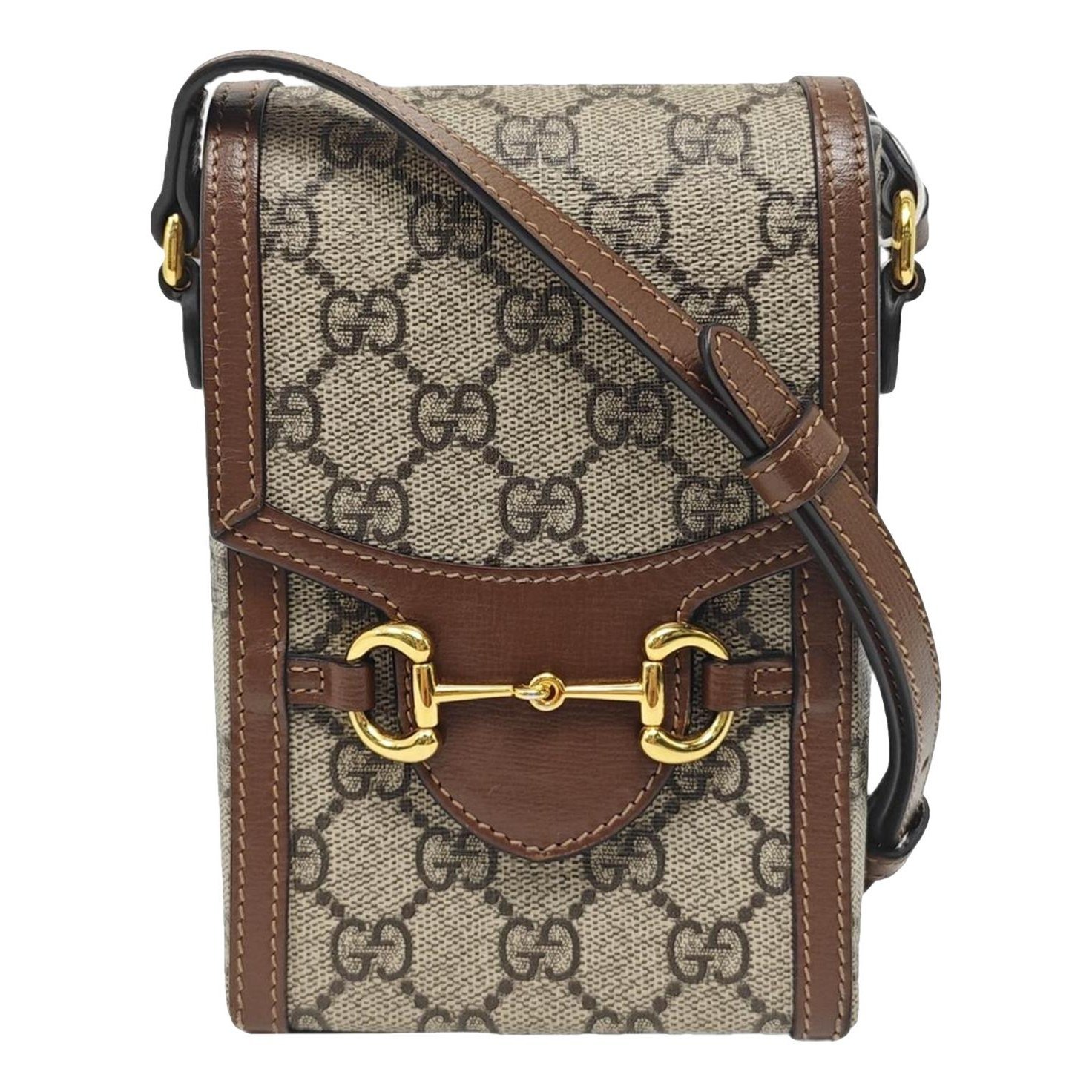 Handle Horsebit 1955 leather handbag