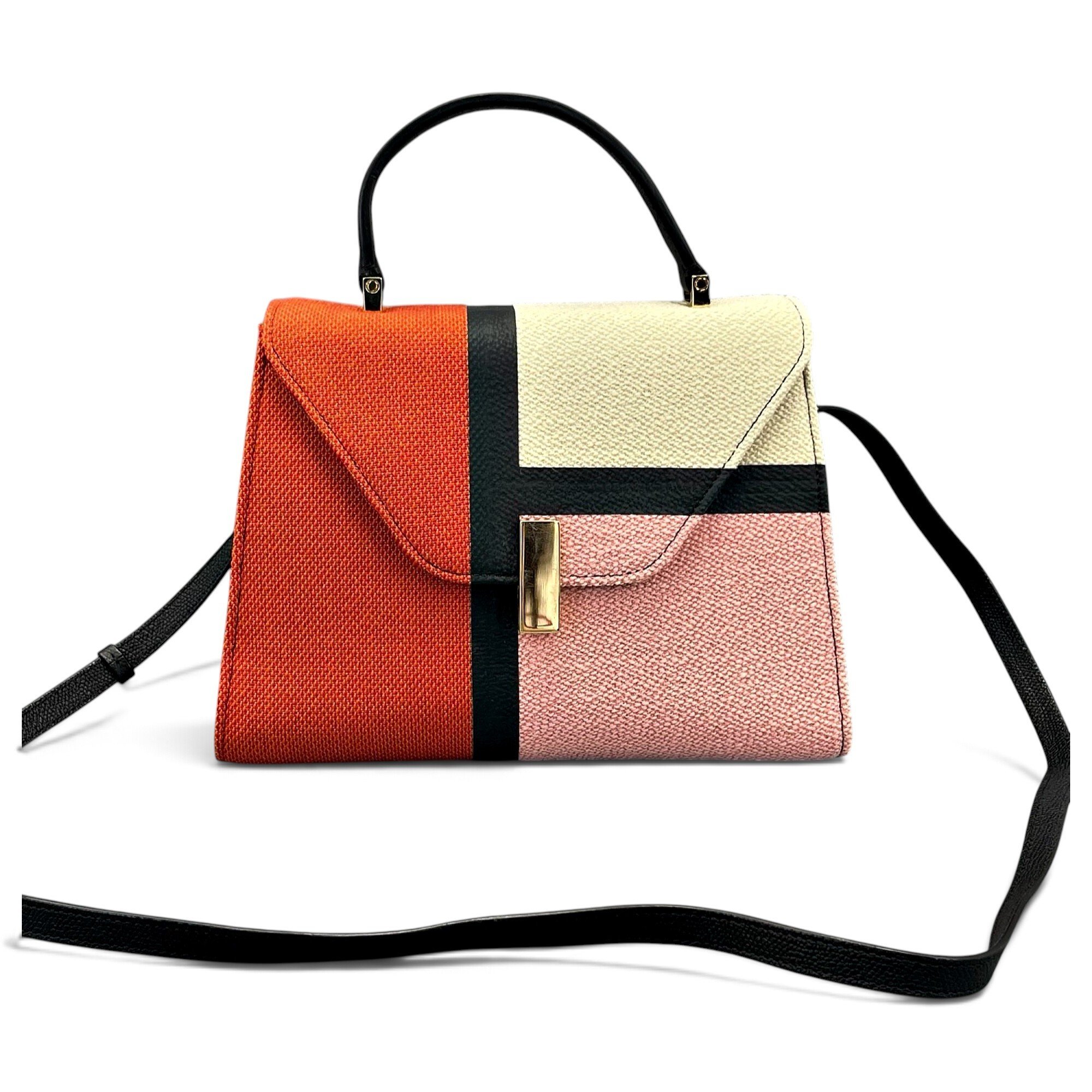Valextra Iside cloth handbag