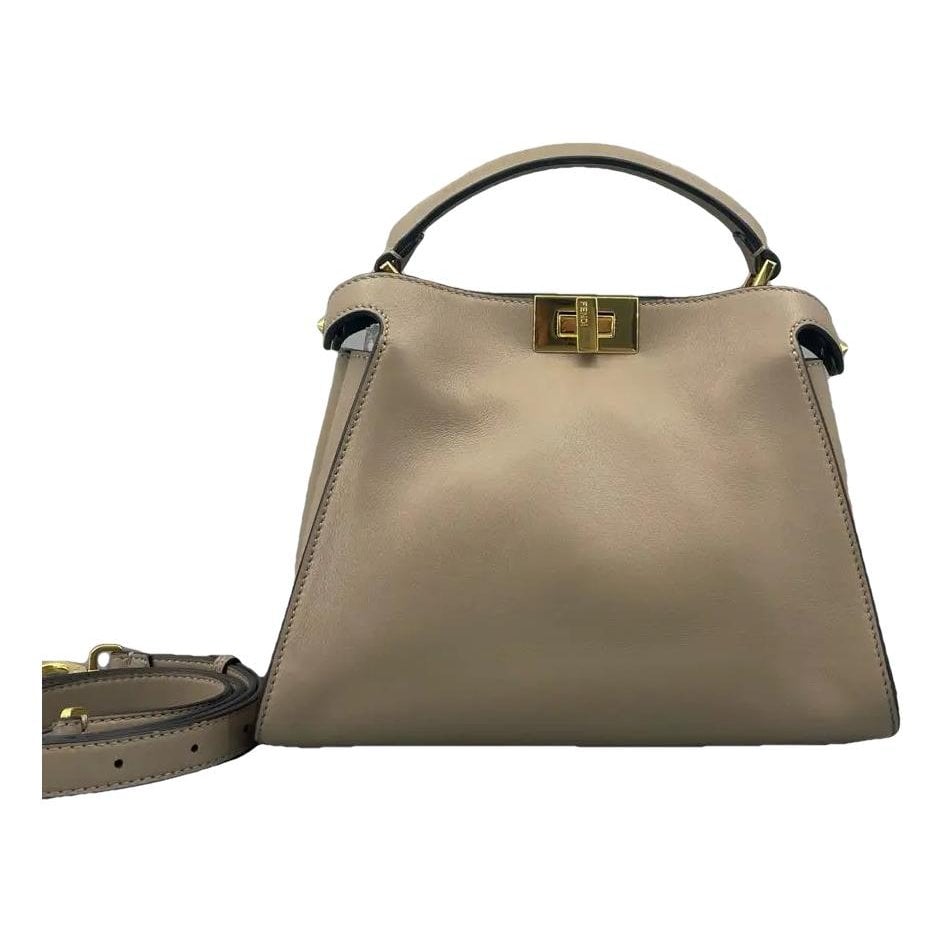 Peekaboo leather crossbody bag