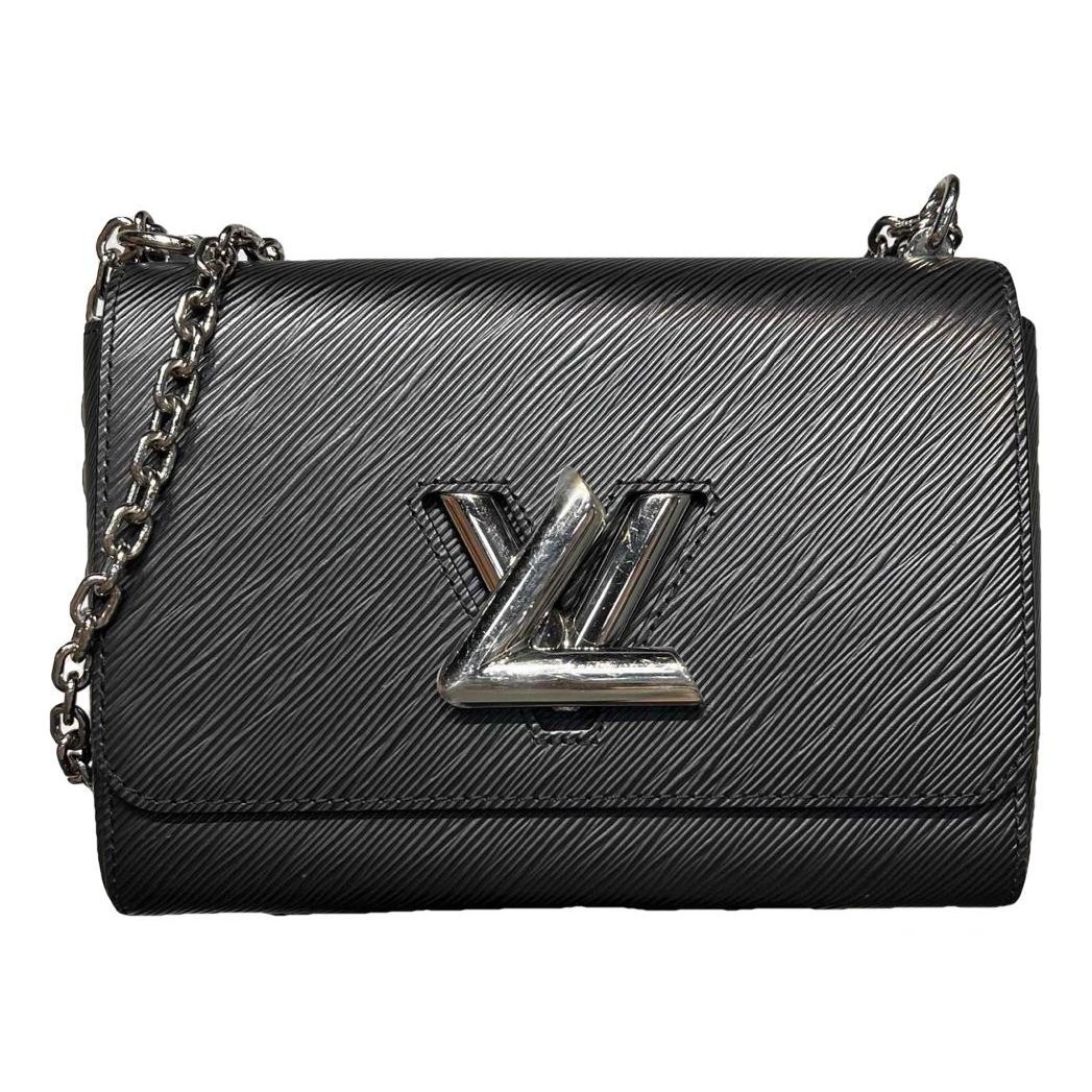 Twist leather handbag