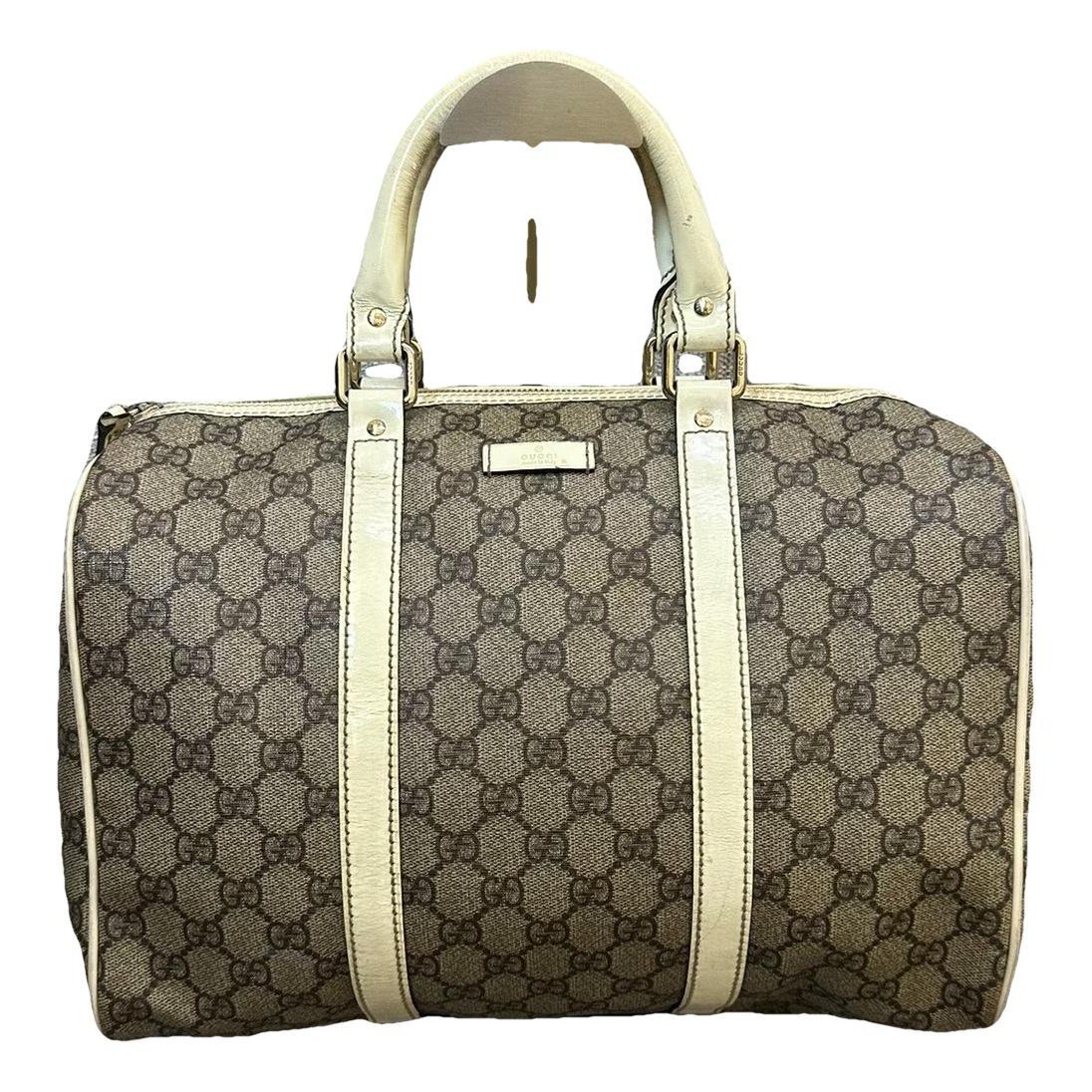 Boston leather handbag