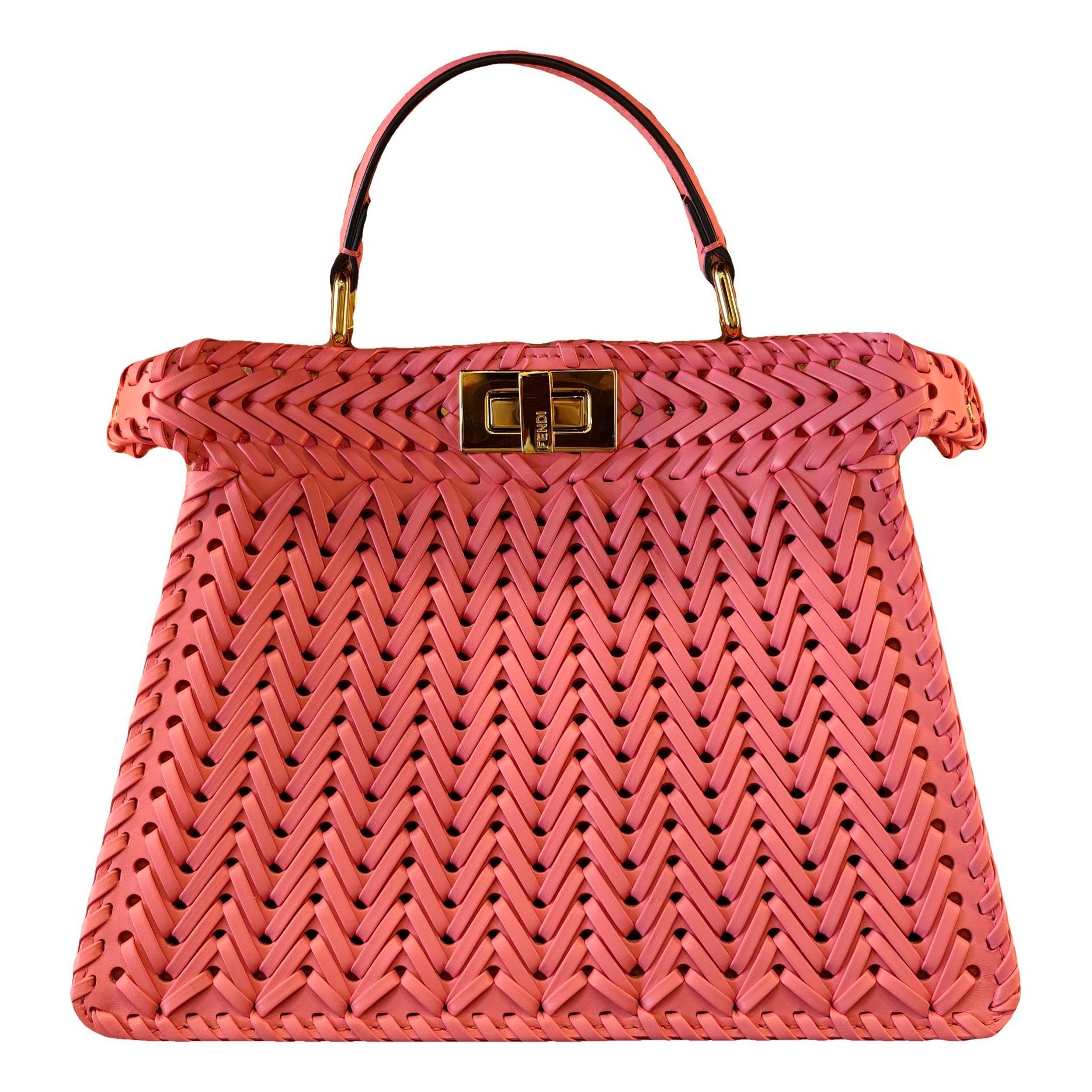 Peekaboo leather crossbody bag