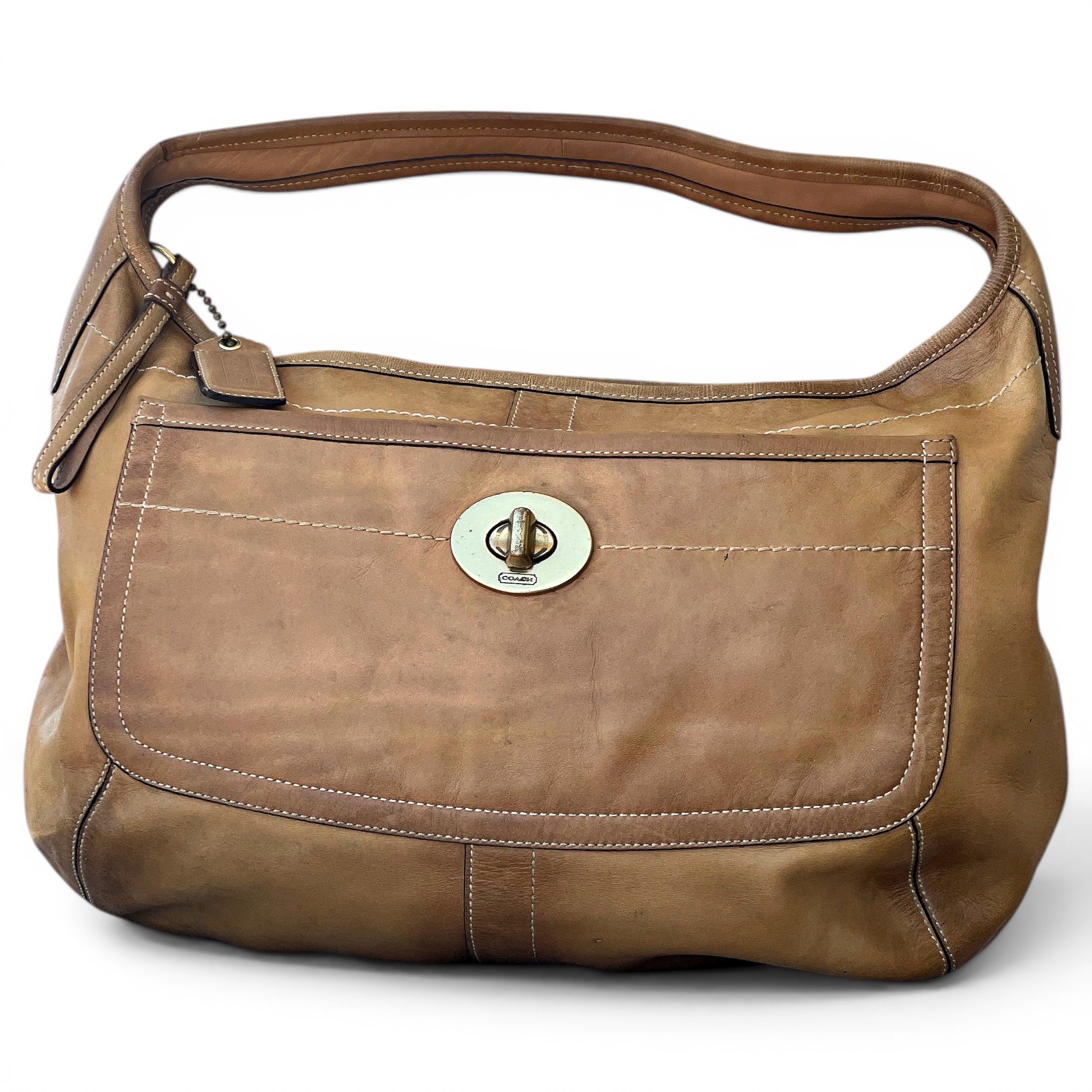 Leather handbag