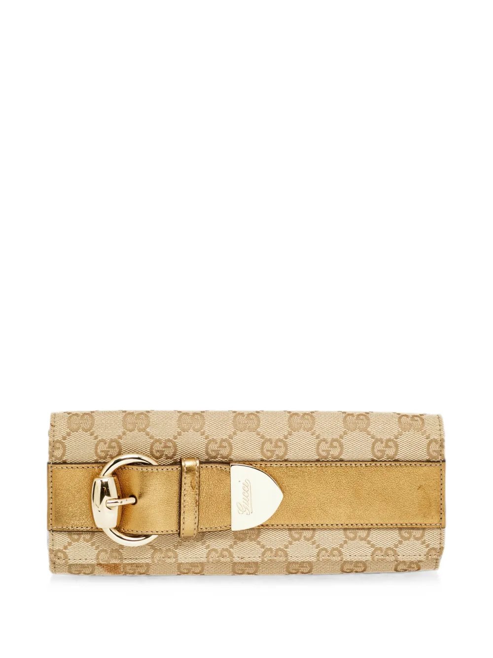 Romy GG-monogram clutch bag