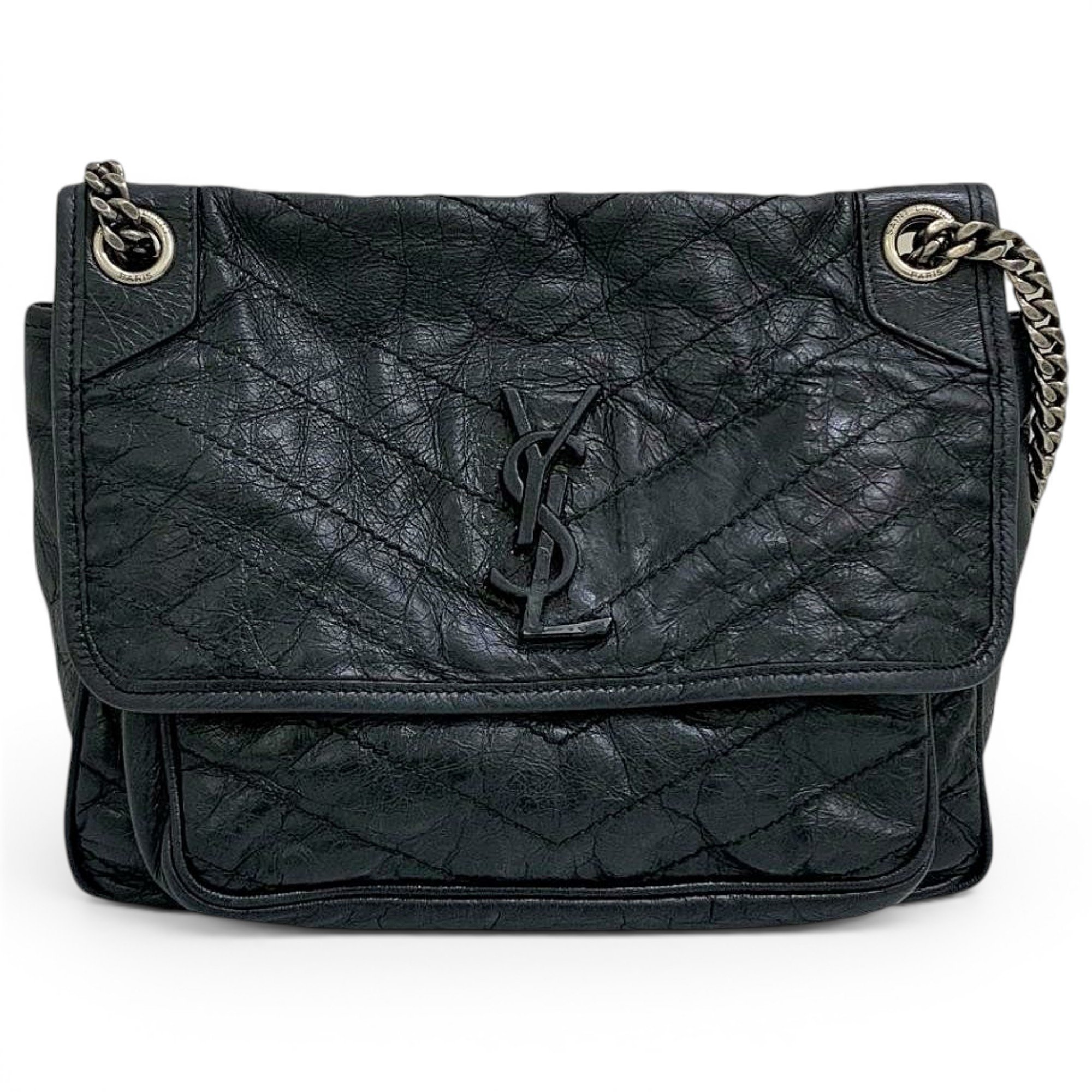 Niki leather crossbody bag