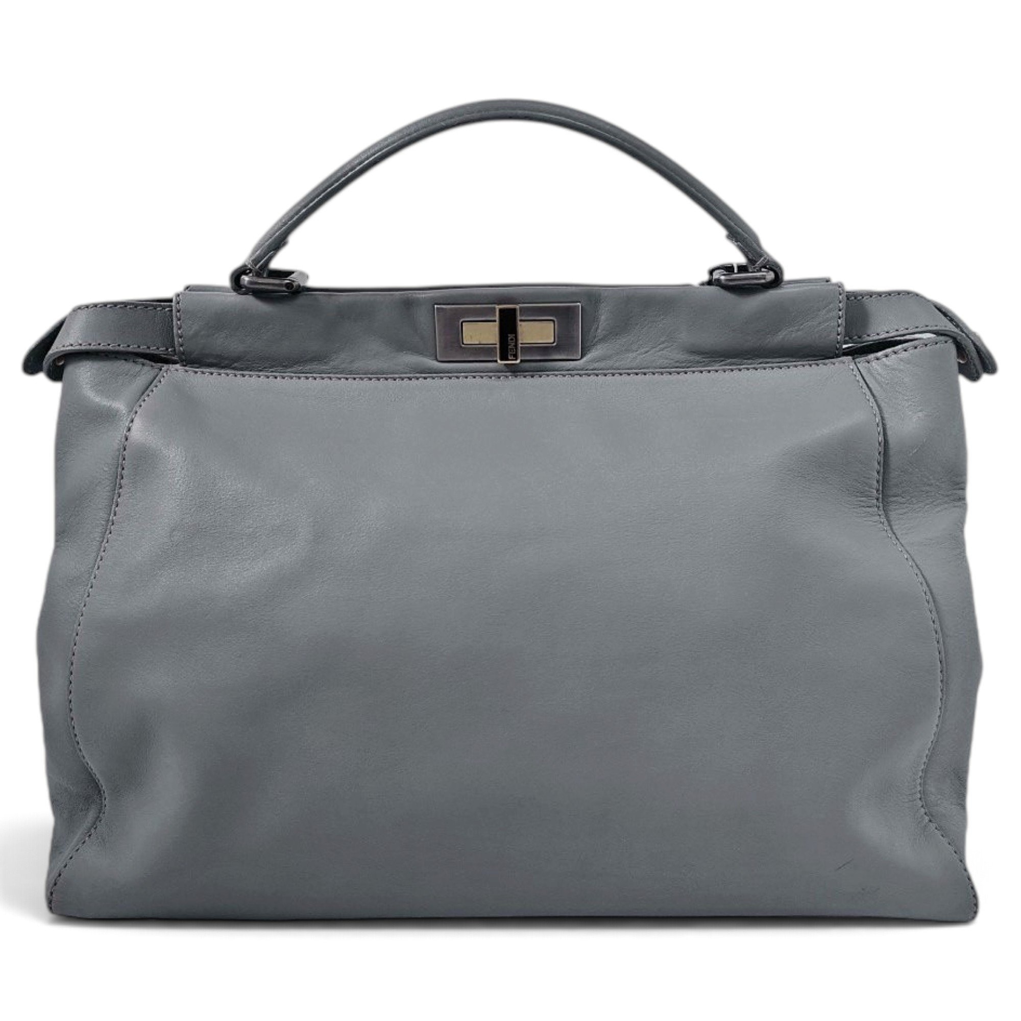 Peekaboo leather bag