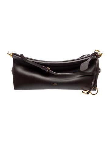 Leather Le Click East West Bag Medium