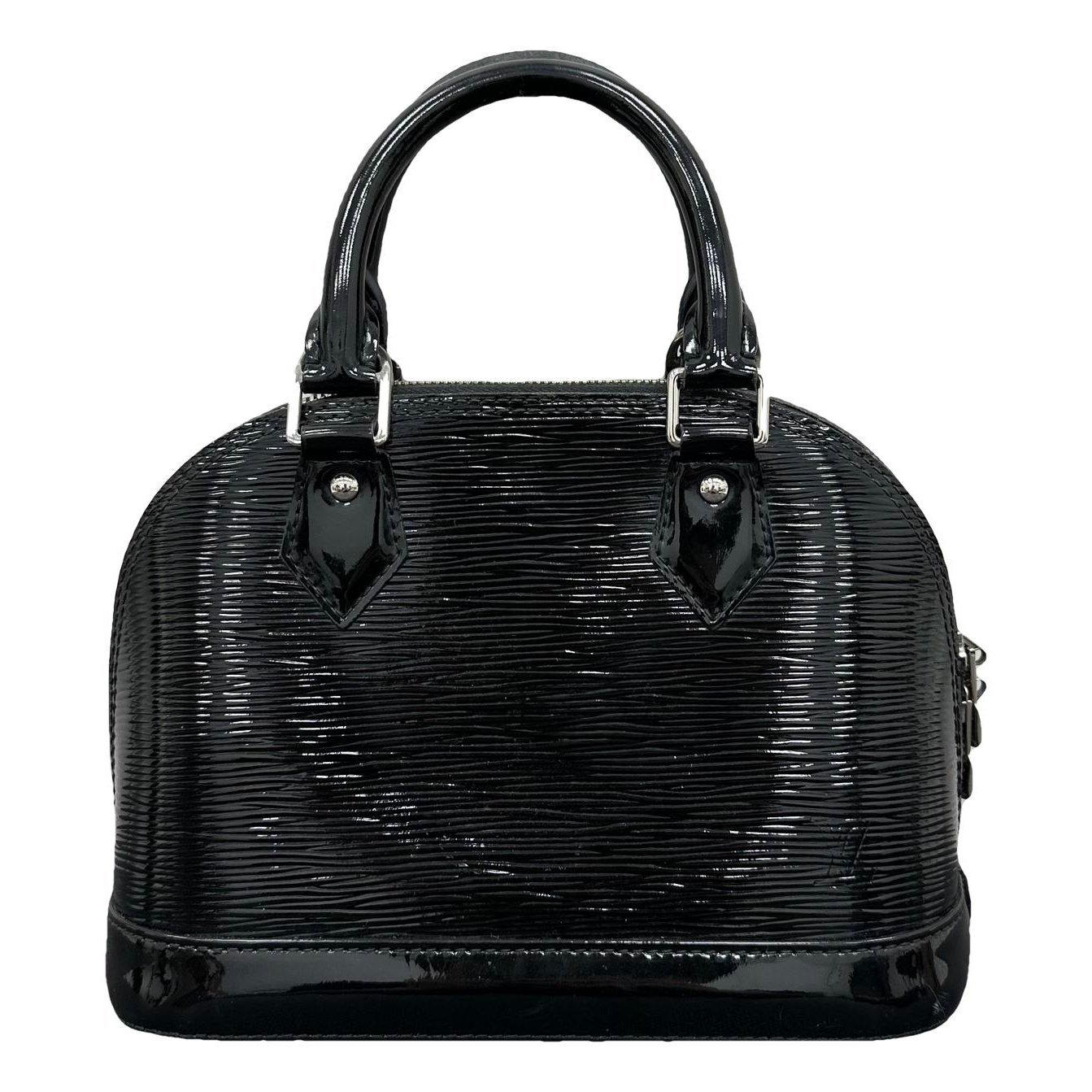 Alma BB patent leather handbag