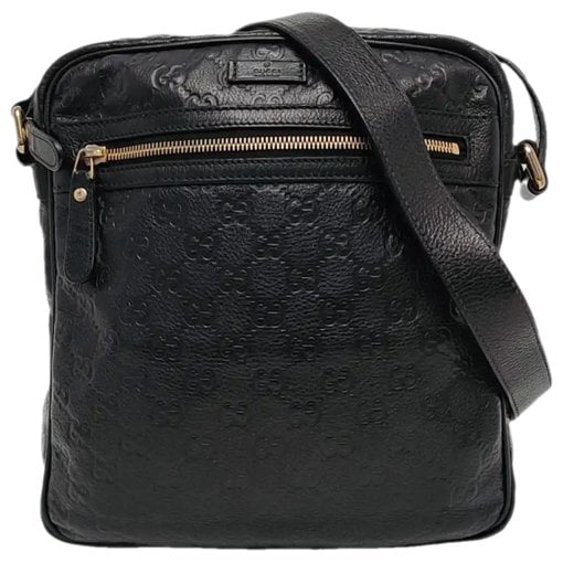 Leather crossbody bag
