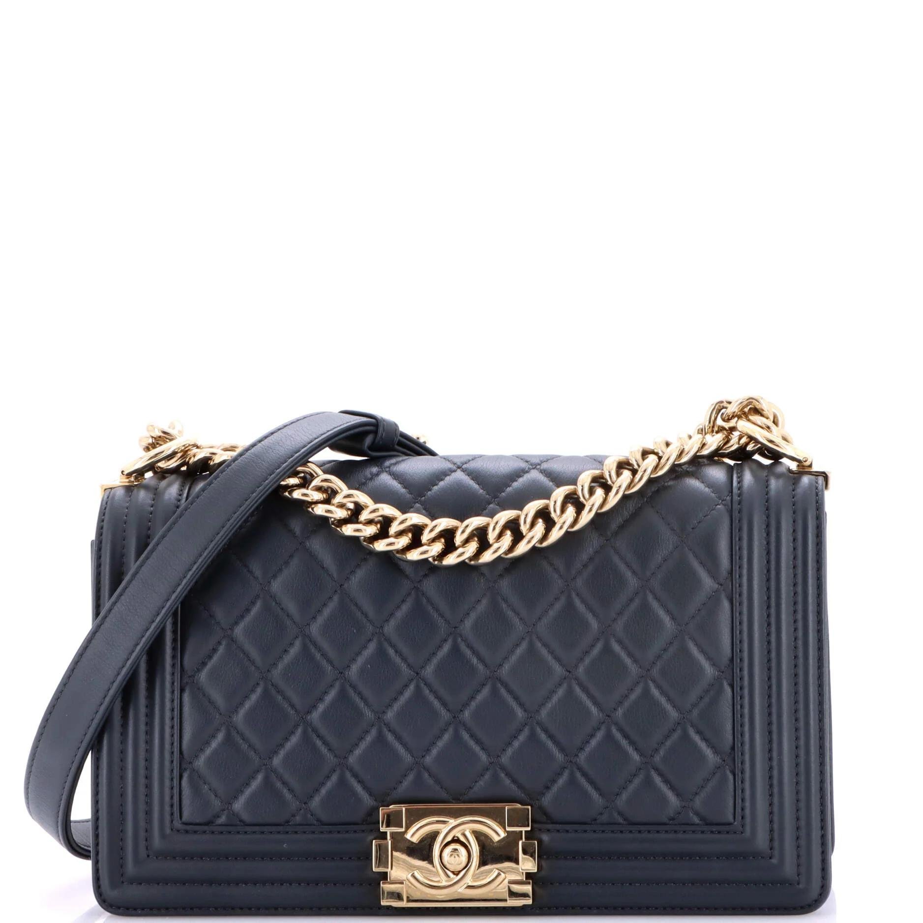 Boy leather handbag