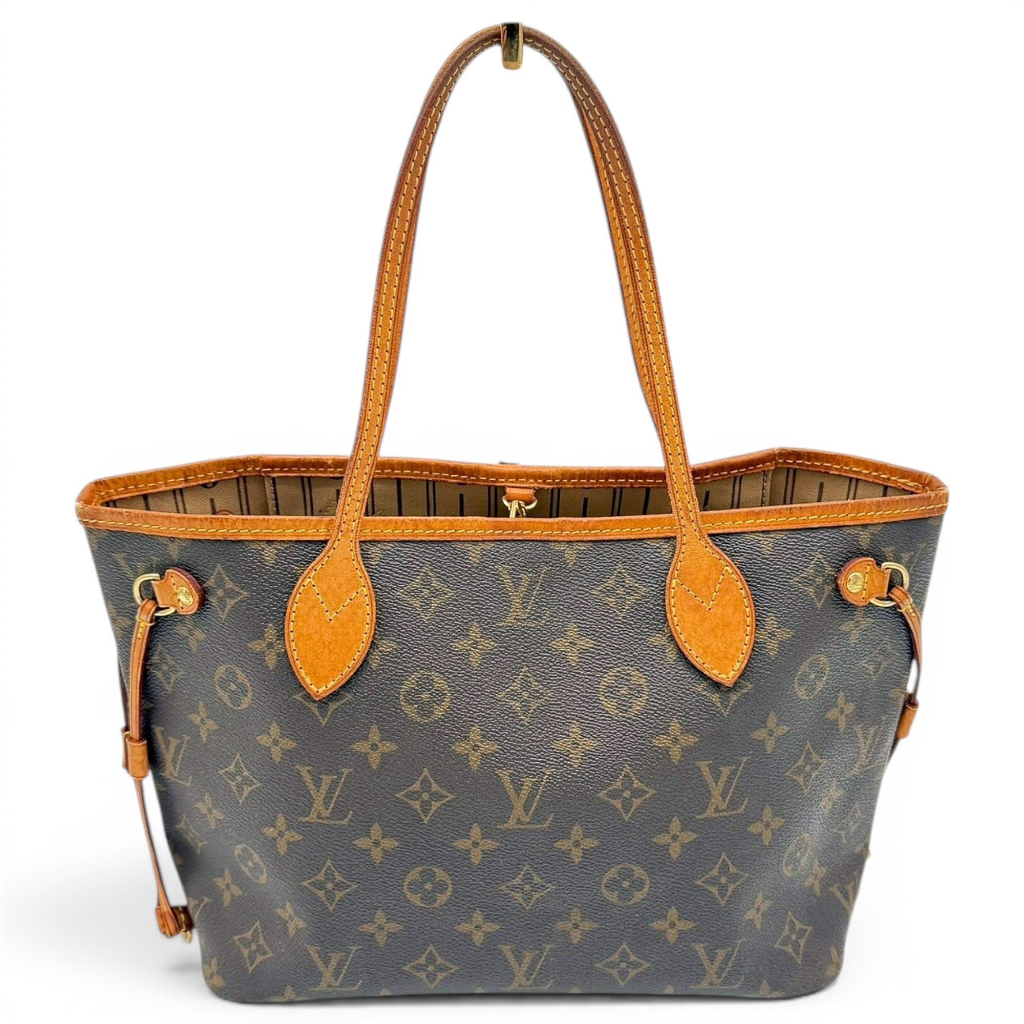 Neverfull leather tote
