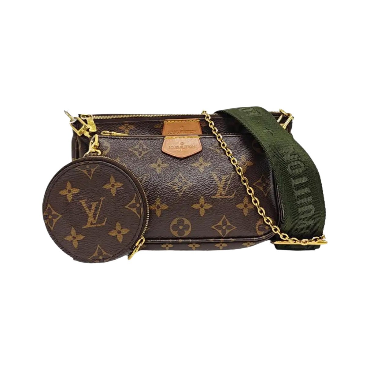 Maxi Multi Pochette Accessoires leather crossbody bag