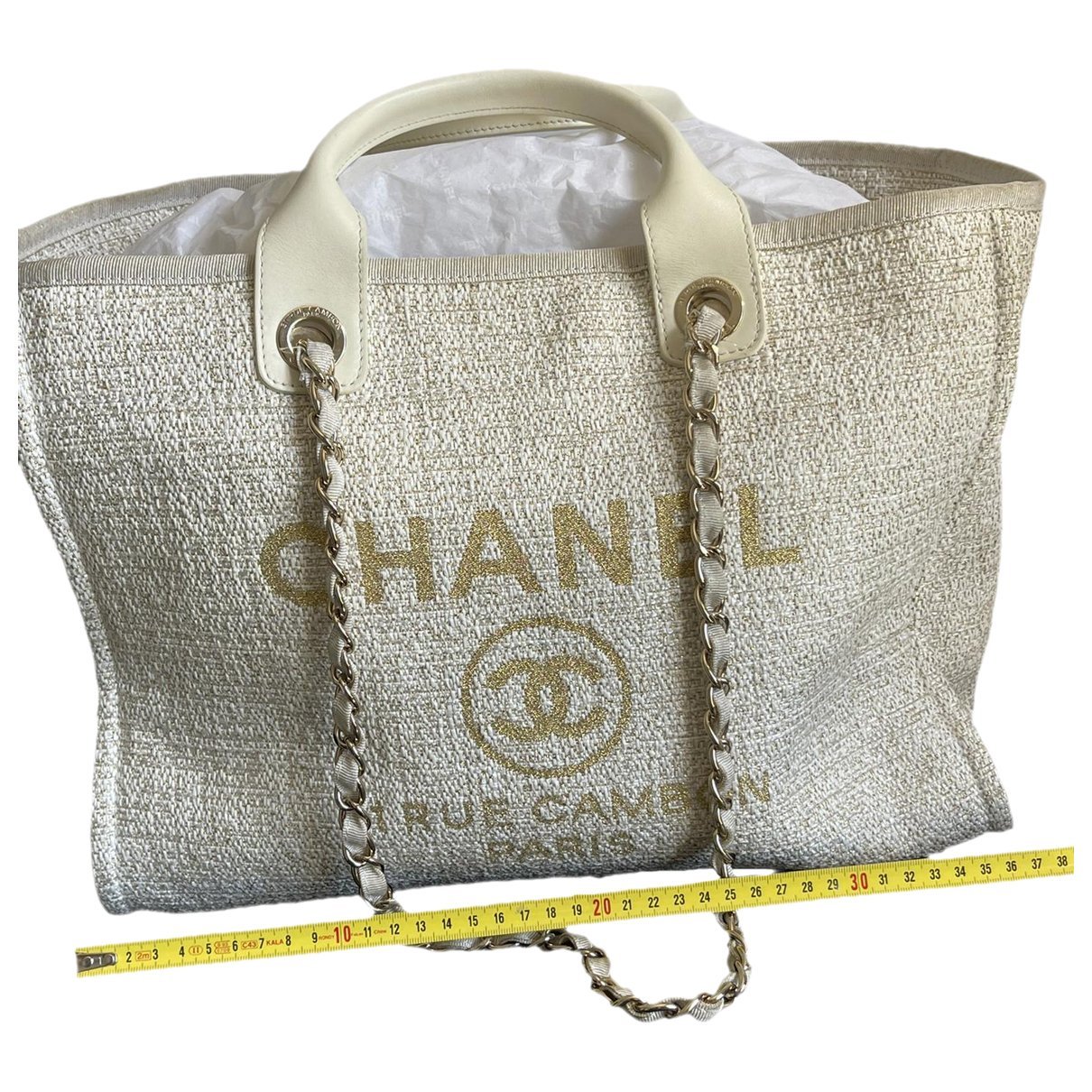 Deauville tweed tote