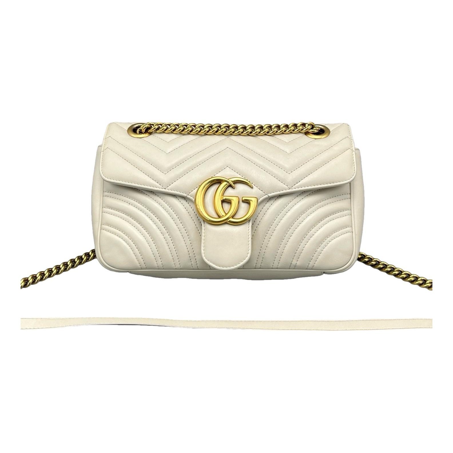 GG Marmont Flap leather handbag