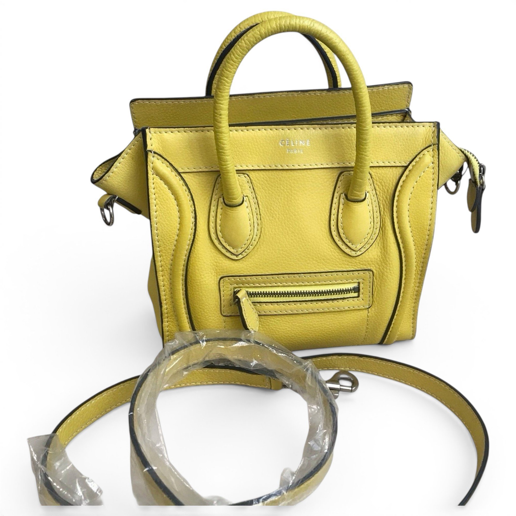 Nano Luggage leather mini bag
