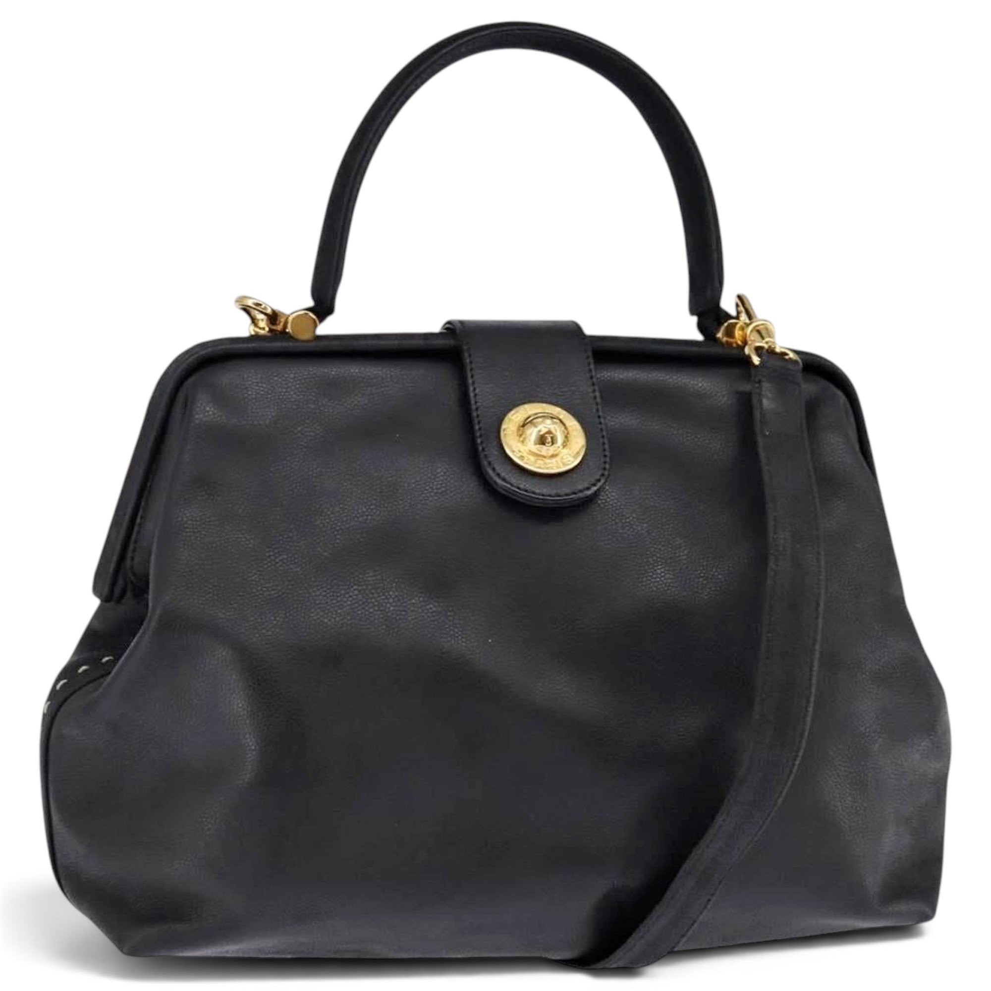 Leather handbag