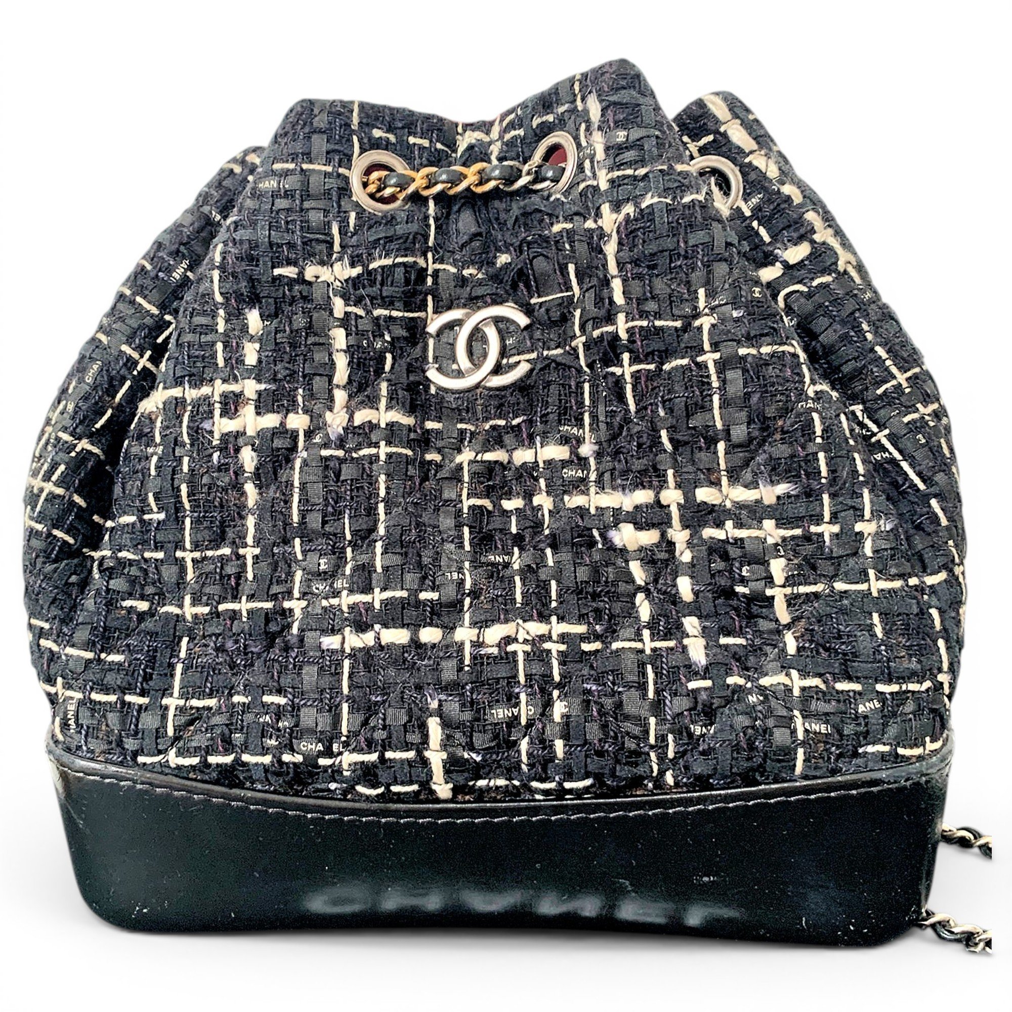 Gabrielle tweed backpack