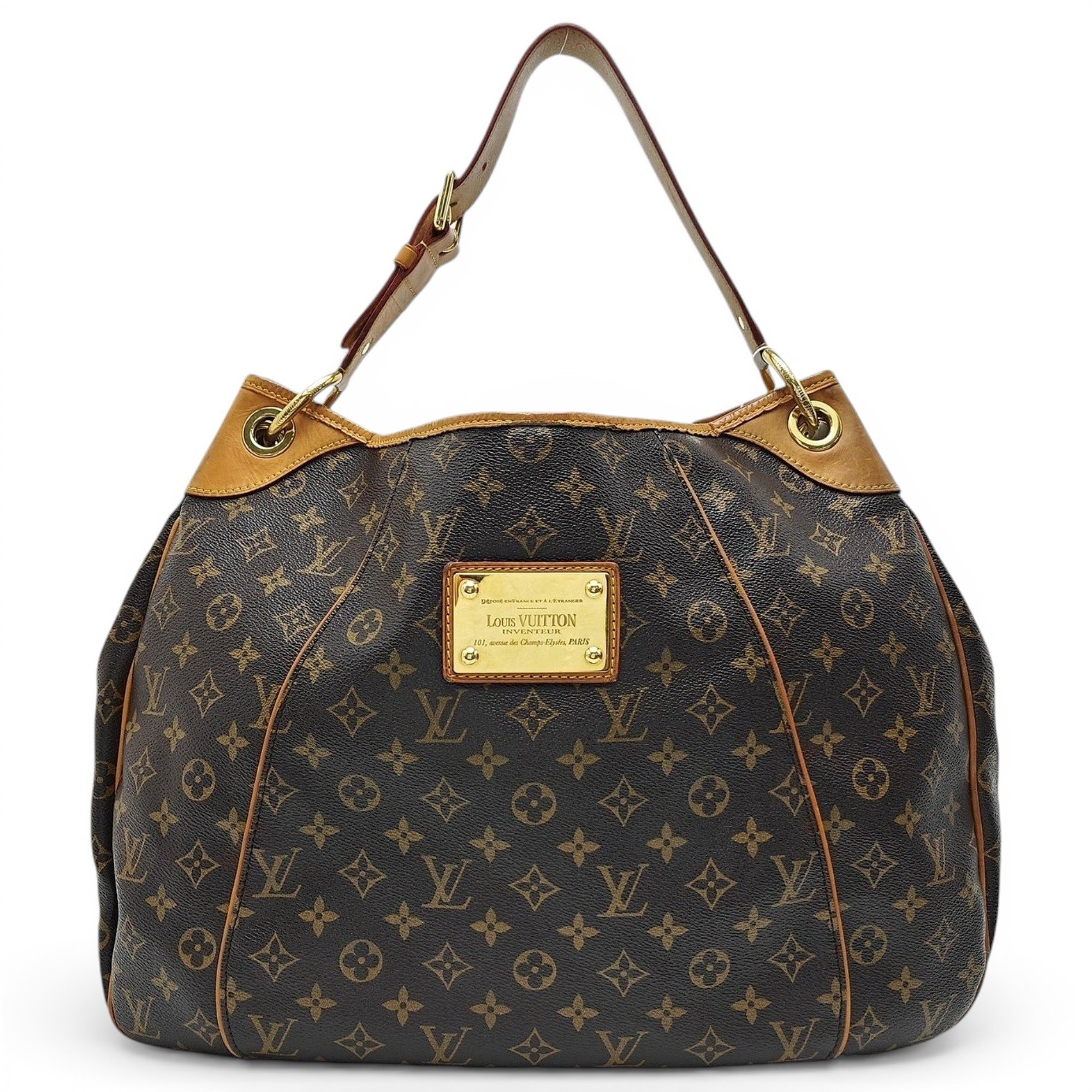 Galliera leather handbag