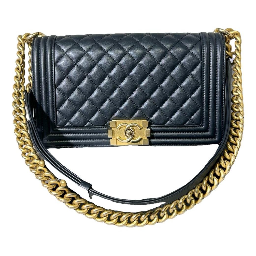 Boy leather crossbody bag