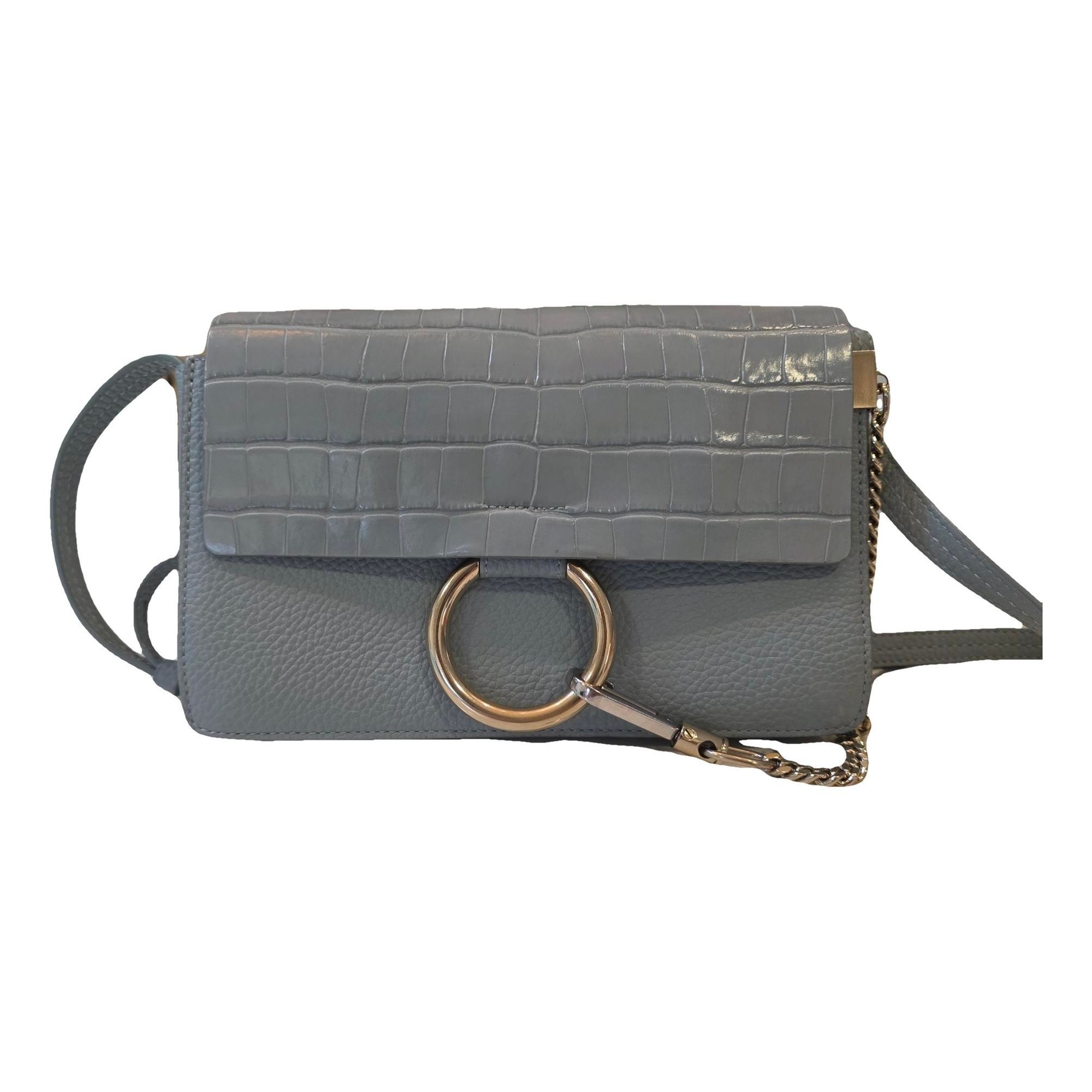 Faye leather handbag