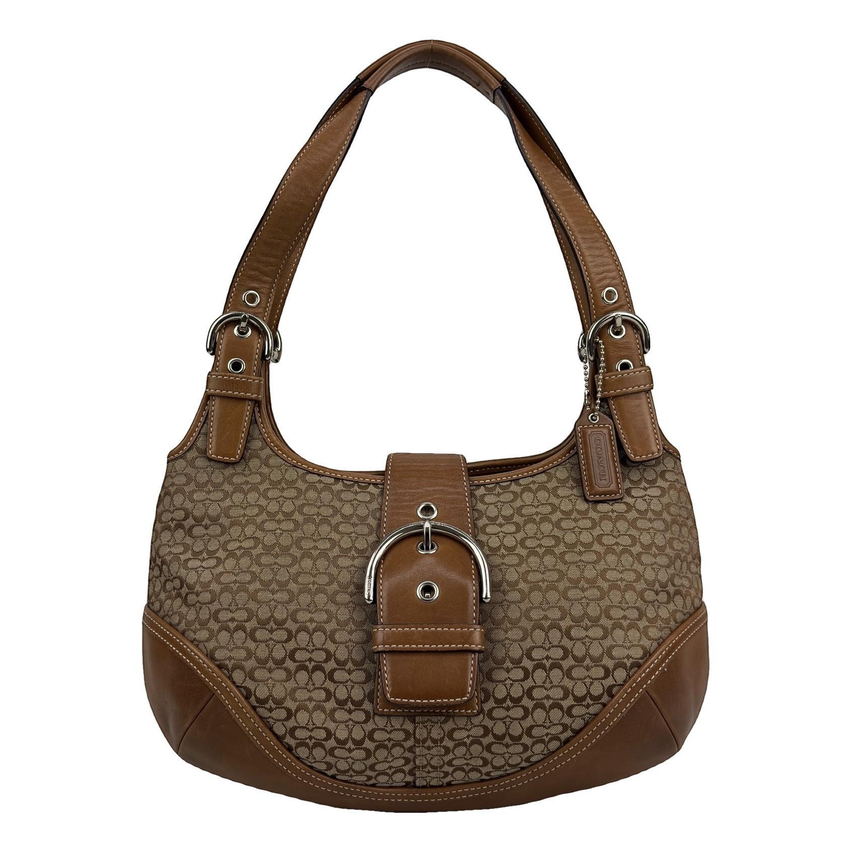 Signature Sufflette cloth handbag
