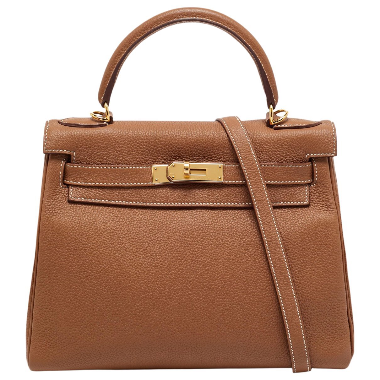 Leather satchel