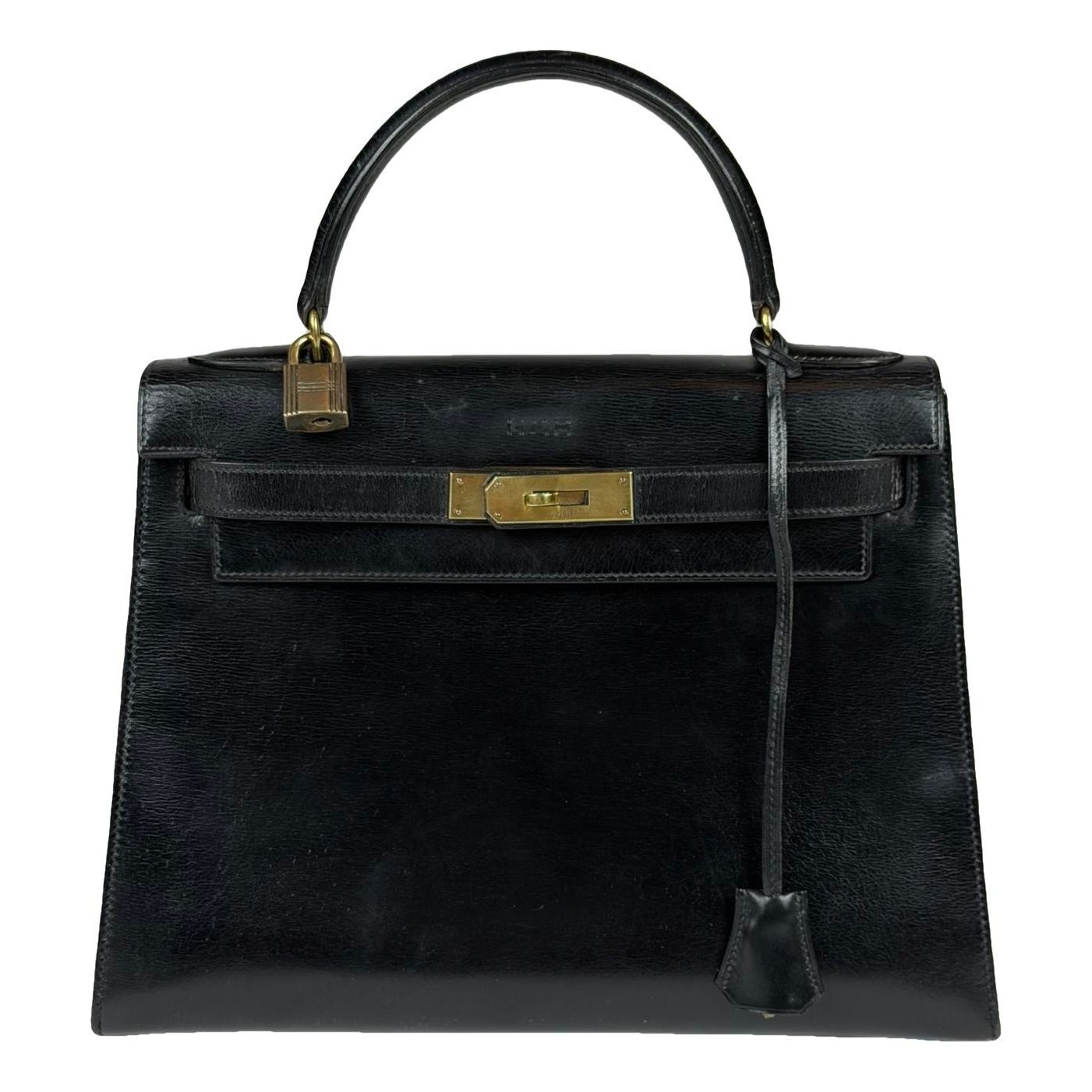 Kelly 28 leather handbag
