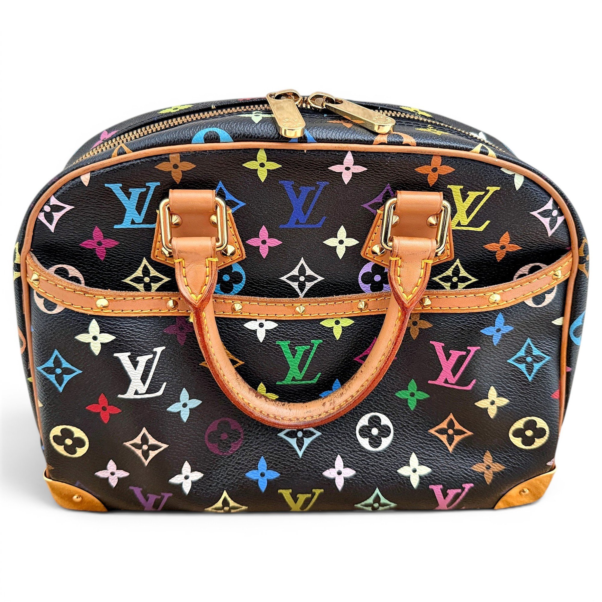 Louis Vuitton Trouville cloth handbag