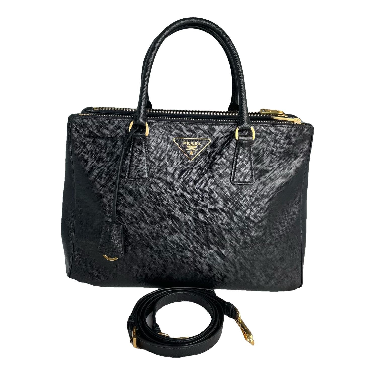 Galleria leather handbag