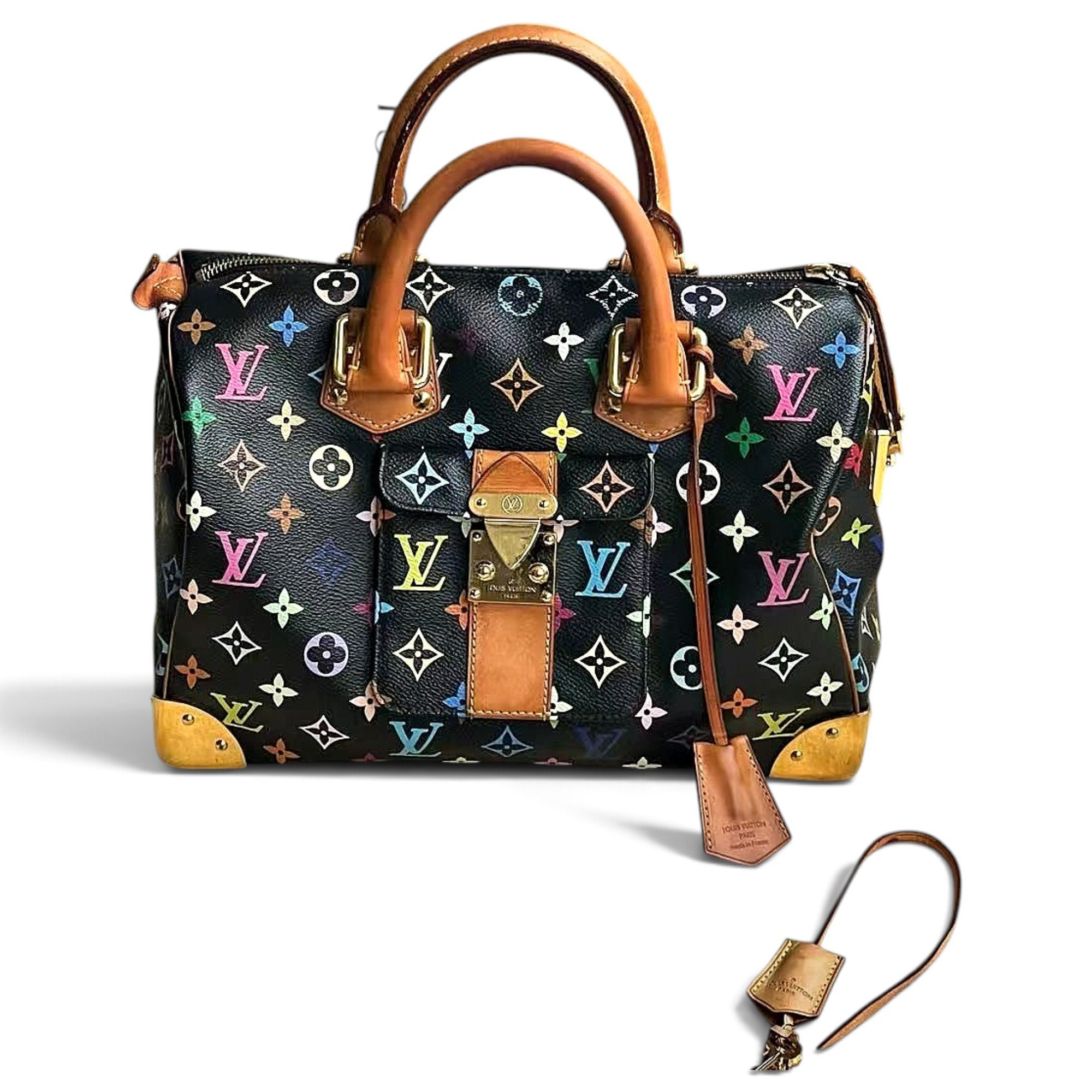 Louis Vuitton Speedy leather handbag