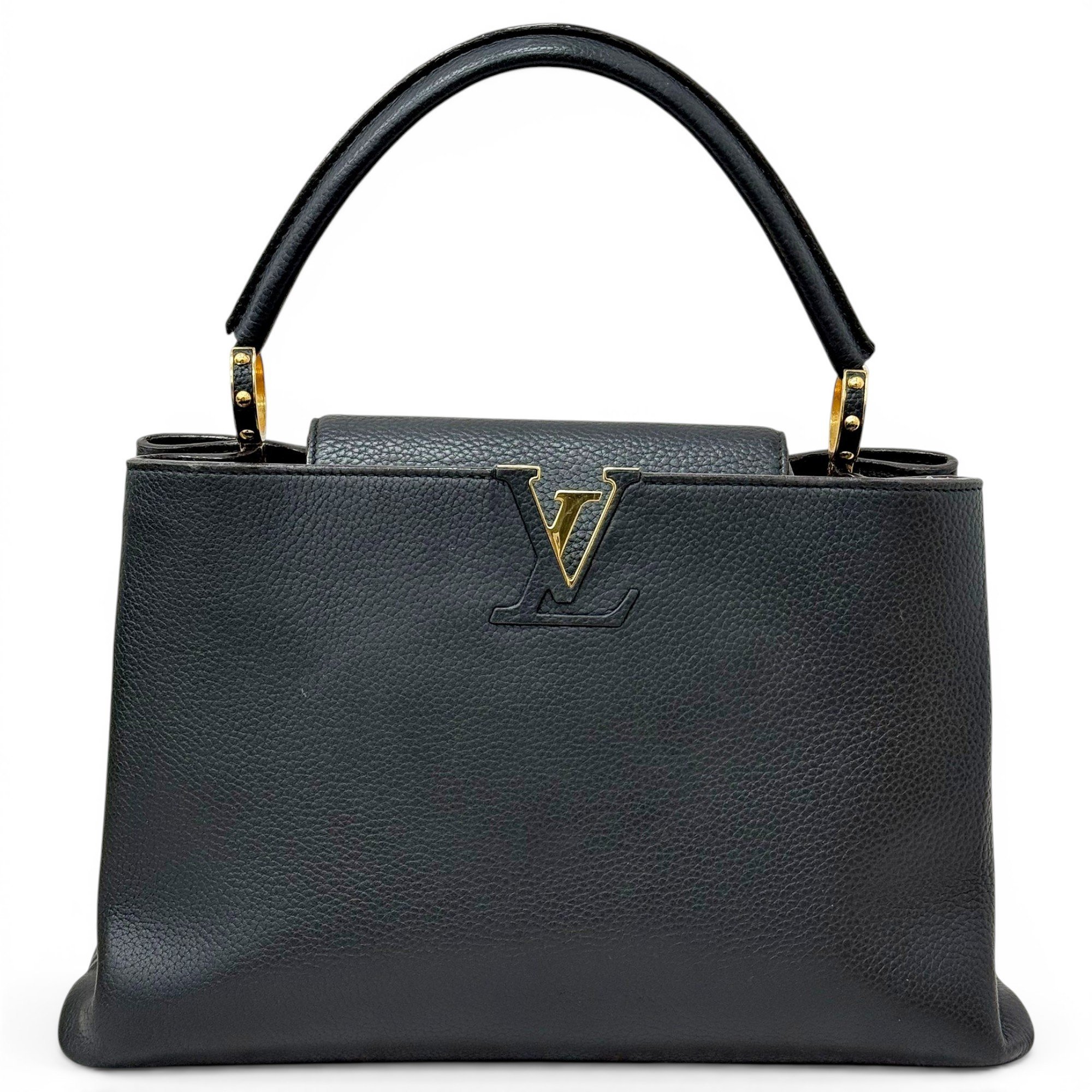 Capucines leather handbag
