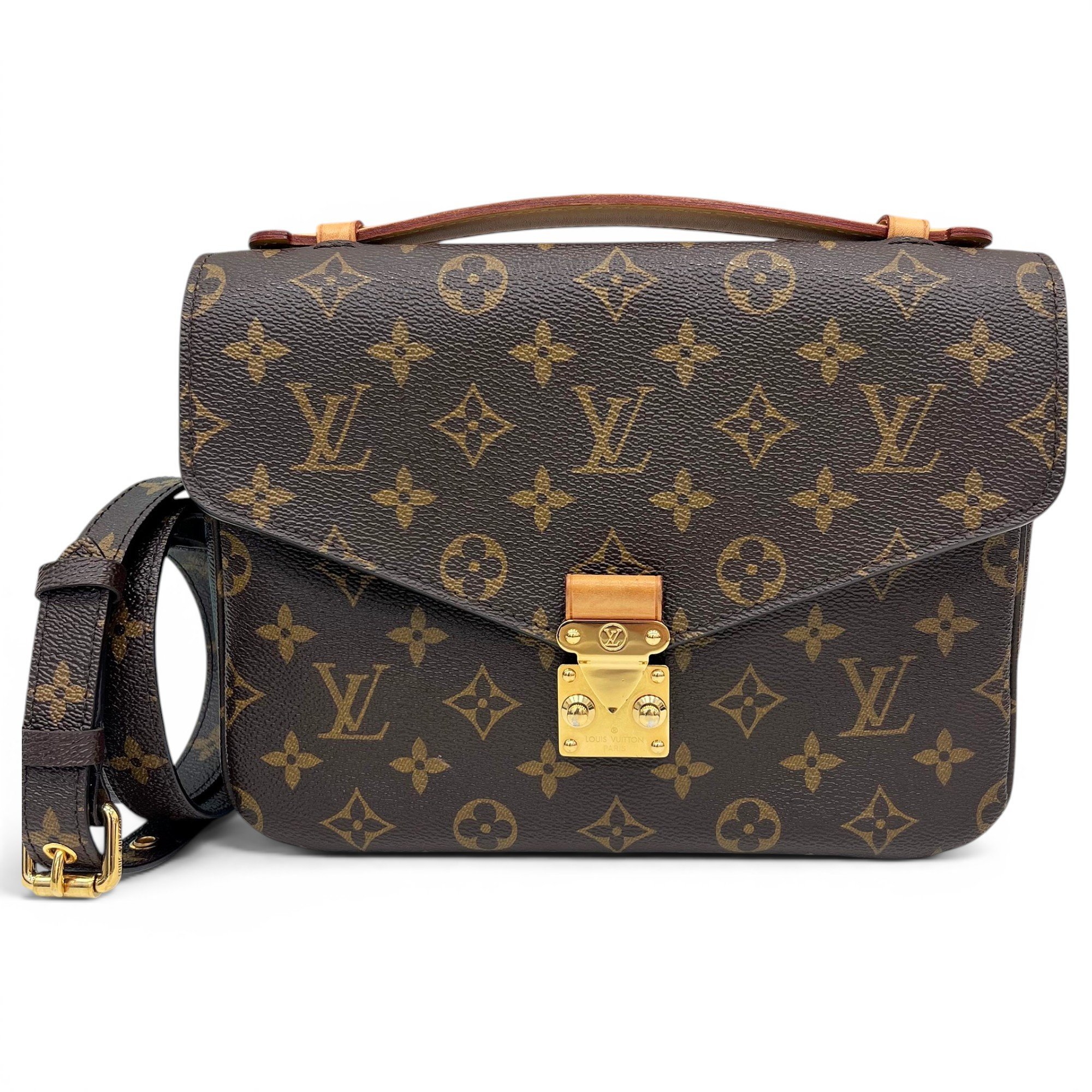 Metis leather crossbody bag