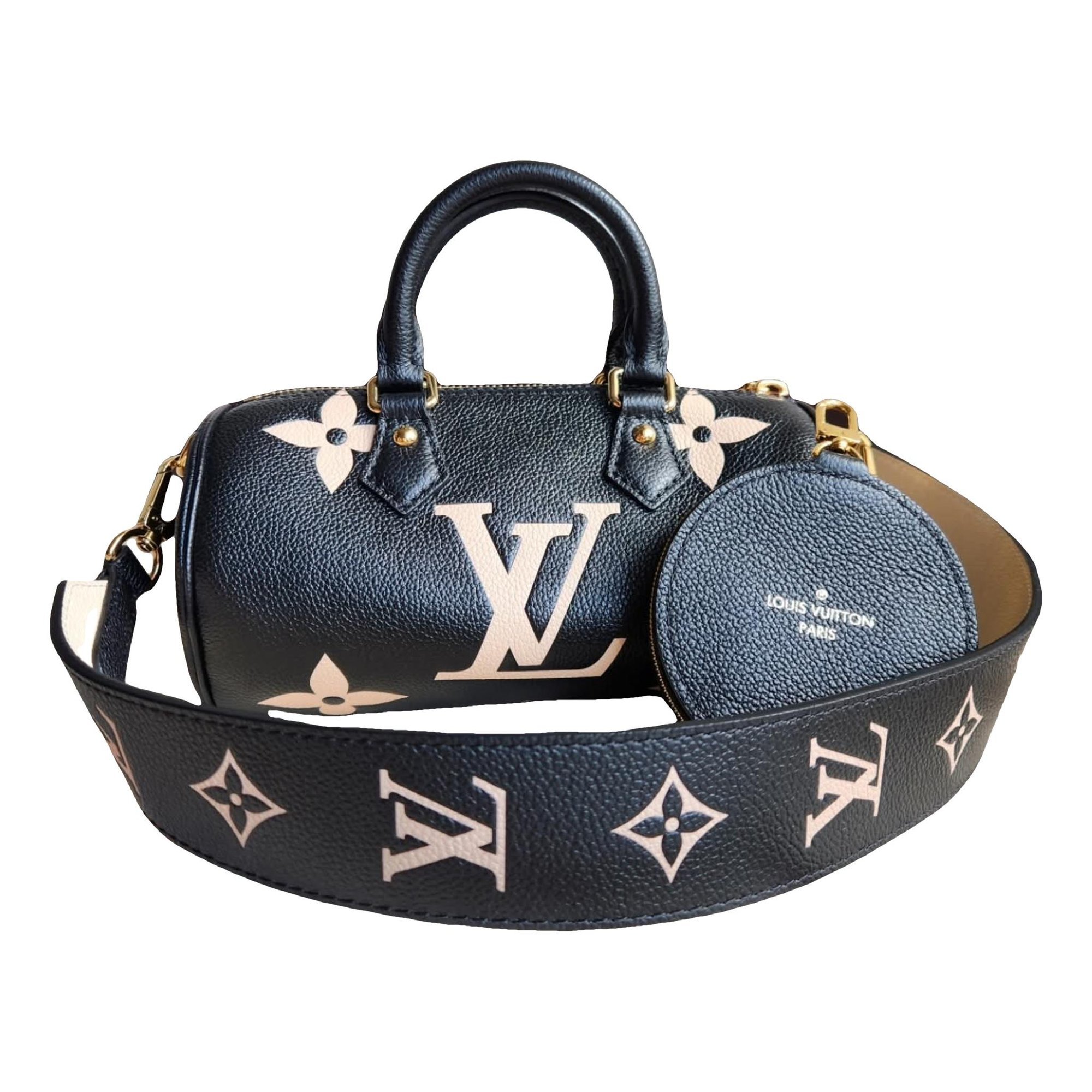 Papillon BB leather crossbody bag