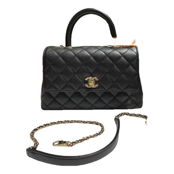 Coco Handle leather handbag