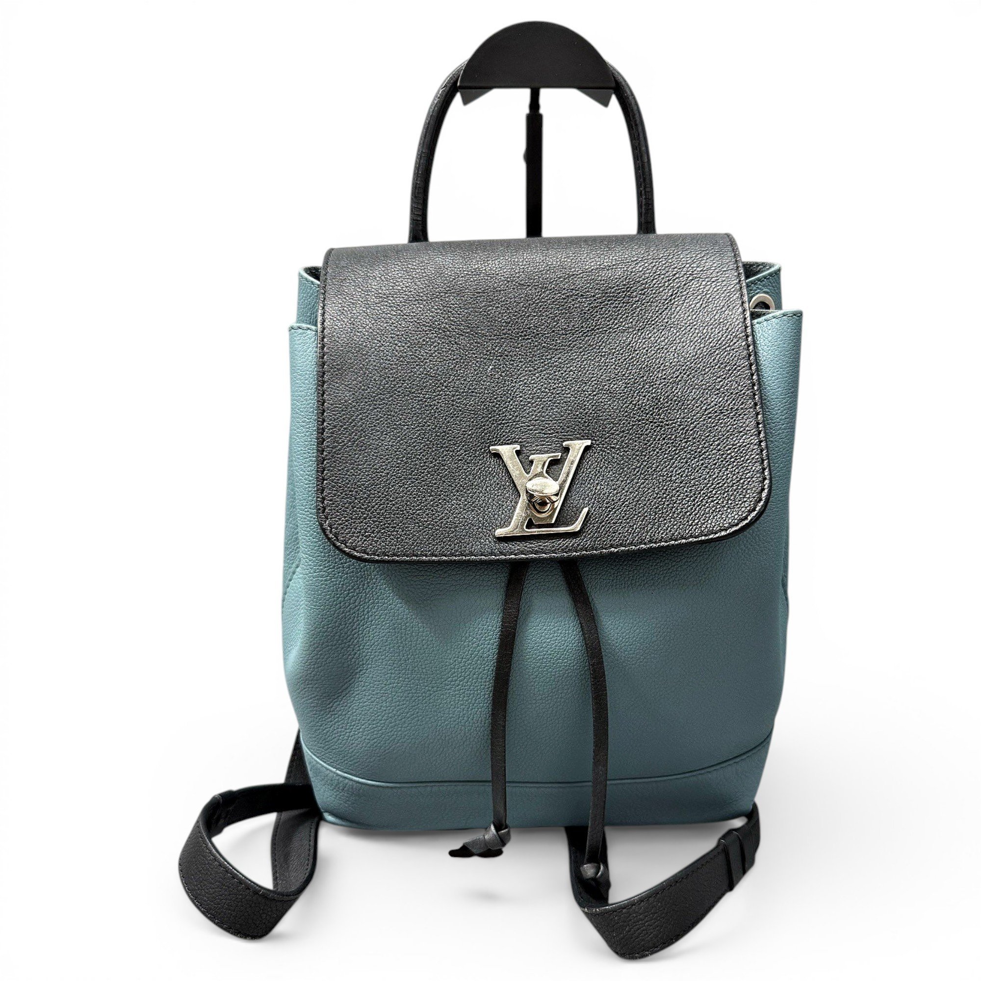 Leather backpack