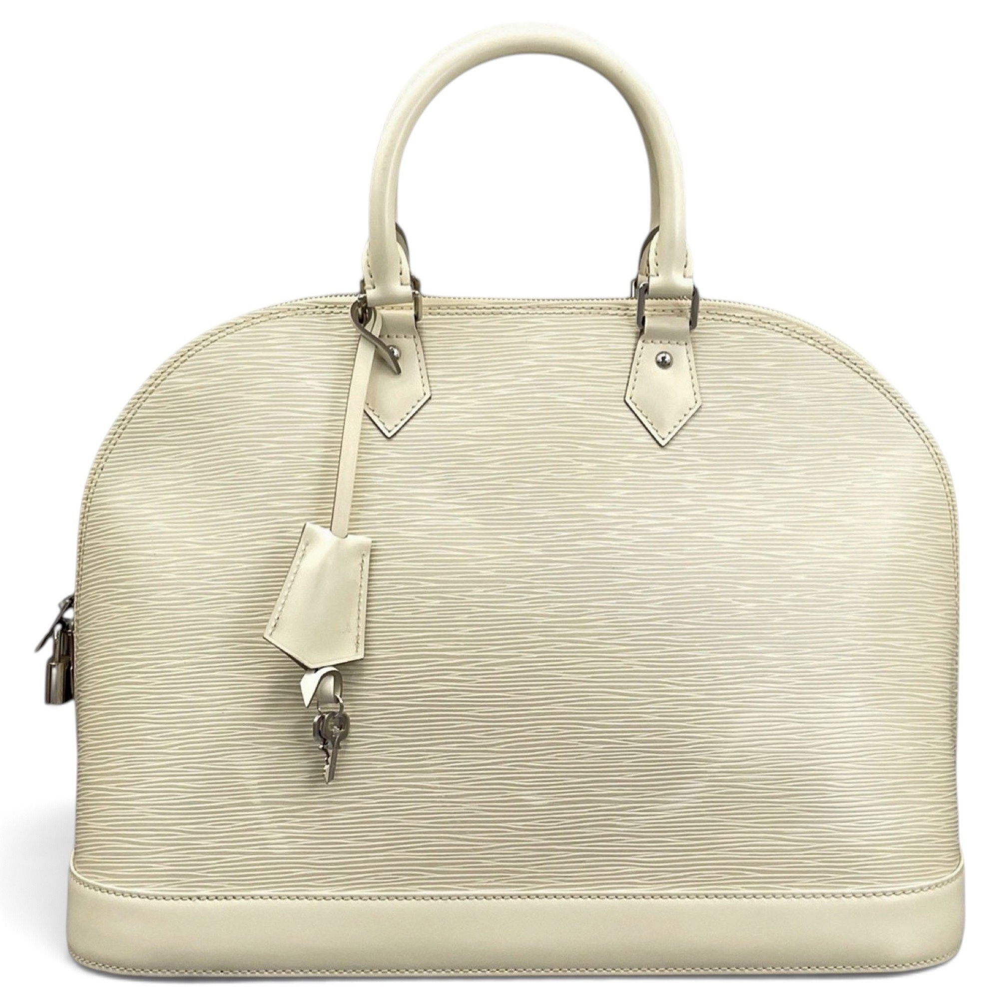Alma leather handbag