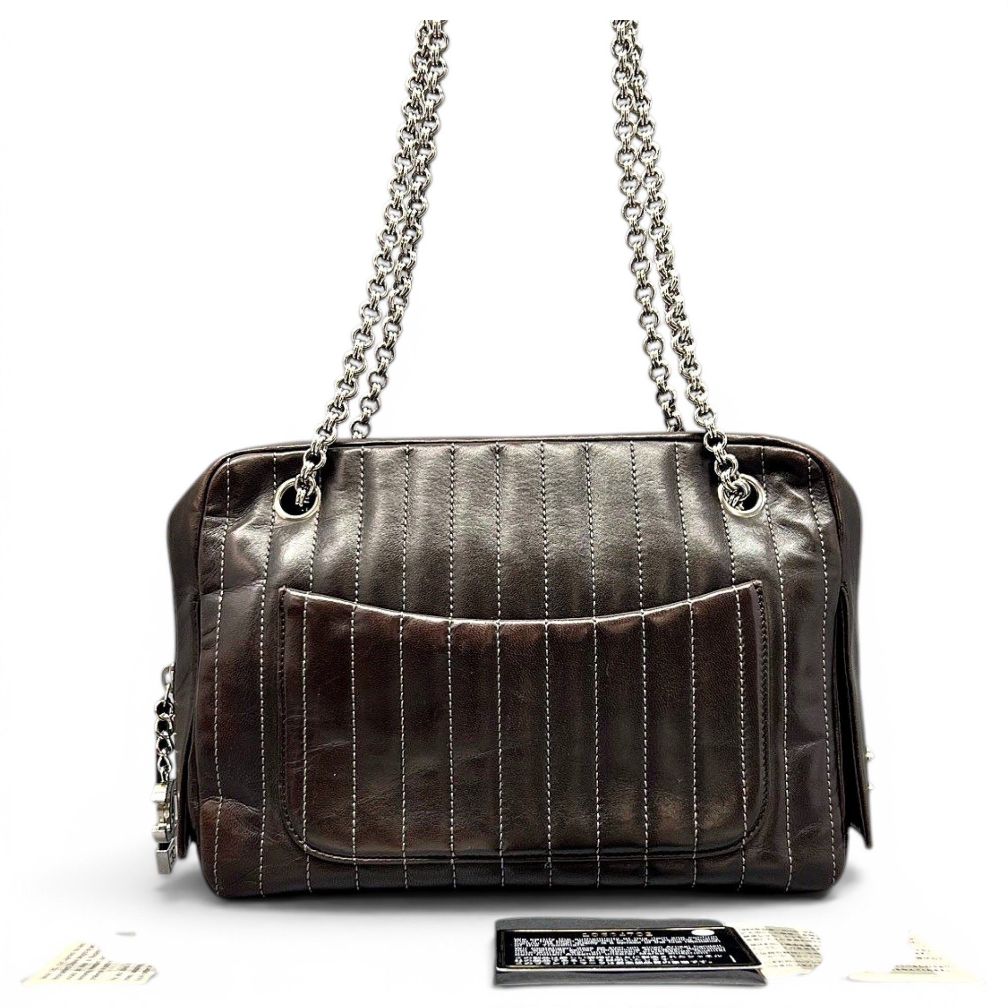 Leather handbag