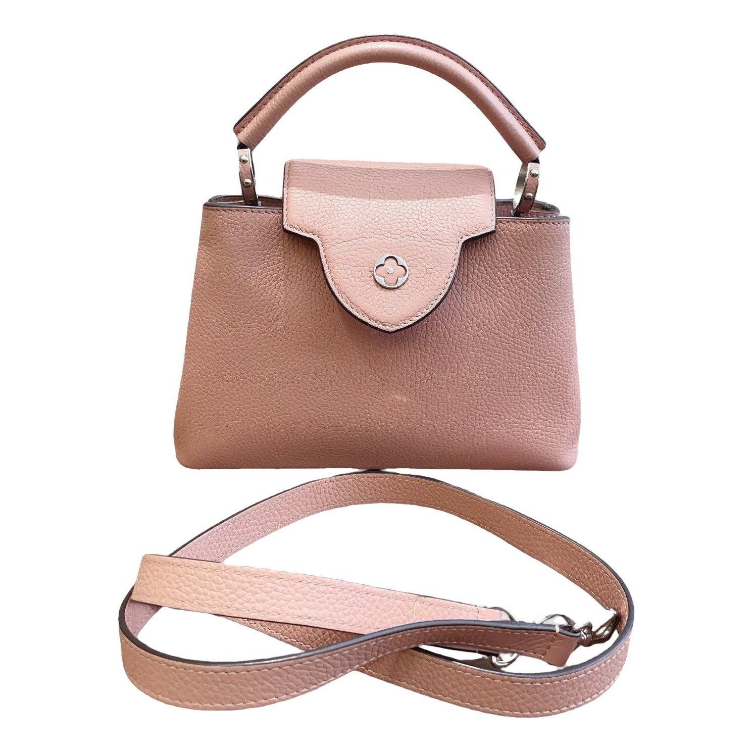 Capucines leather handbag