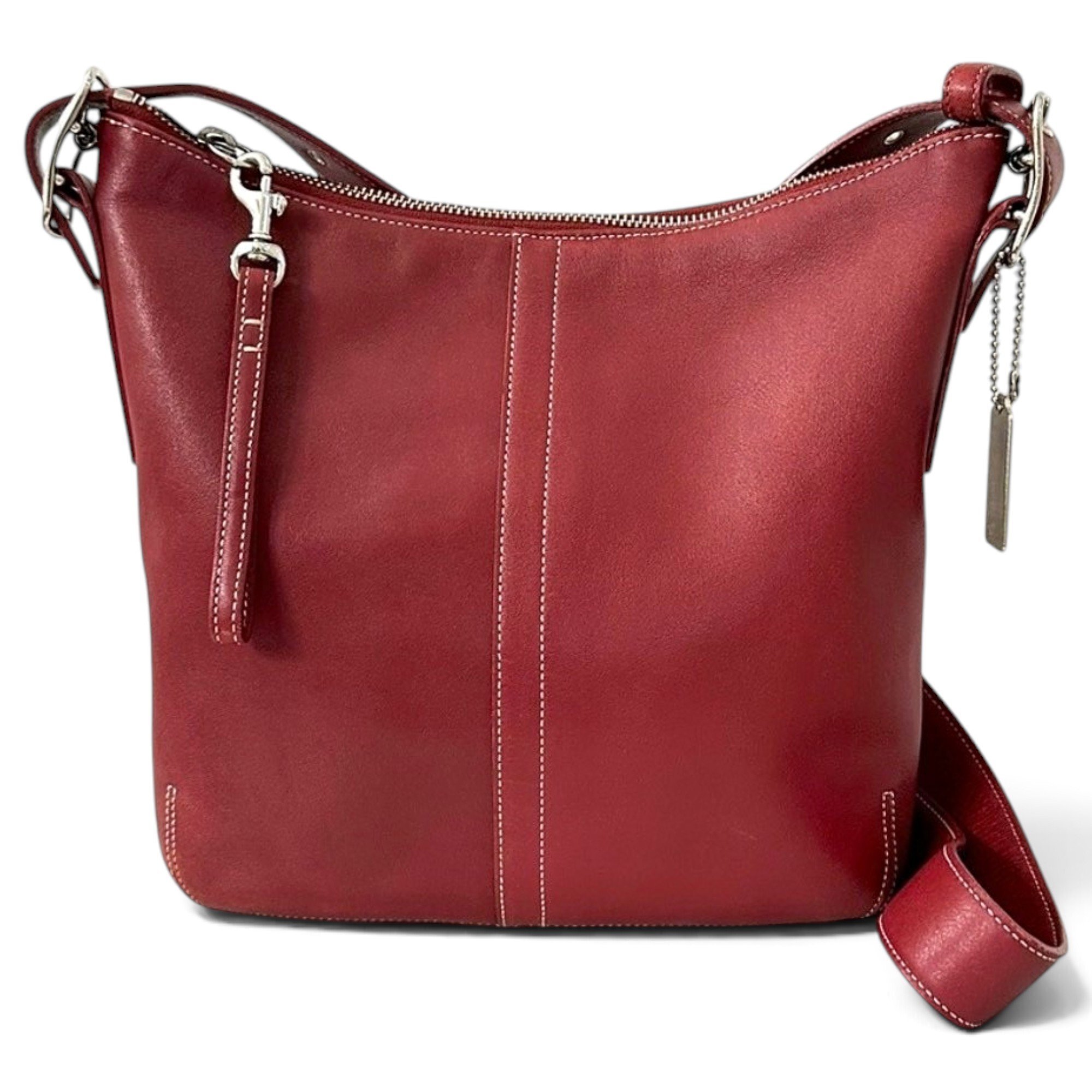 Leather crossbody bag