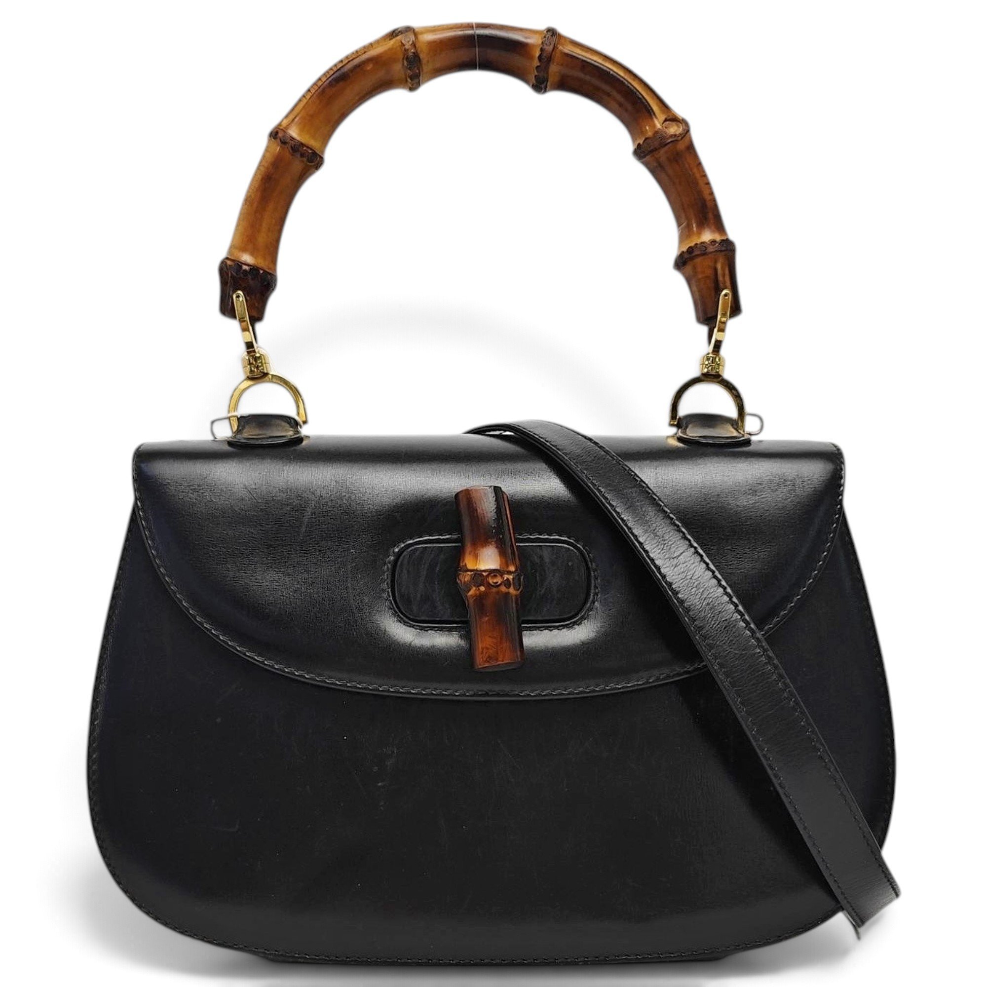 Leather handbag