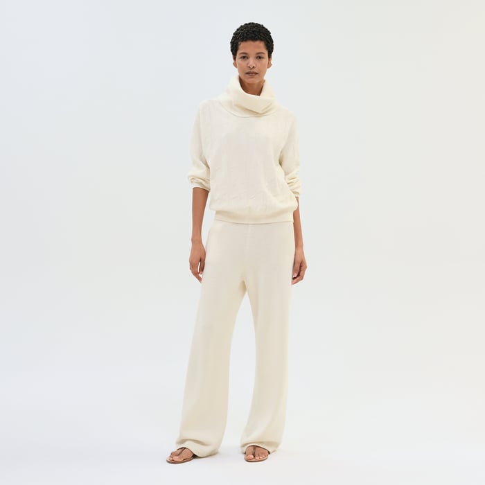Blanc Naturel Cashmere Pants