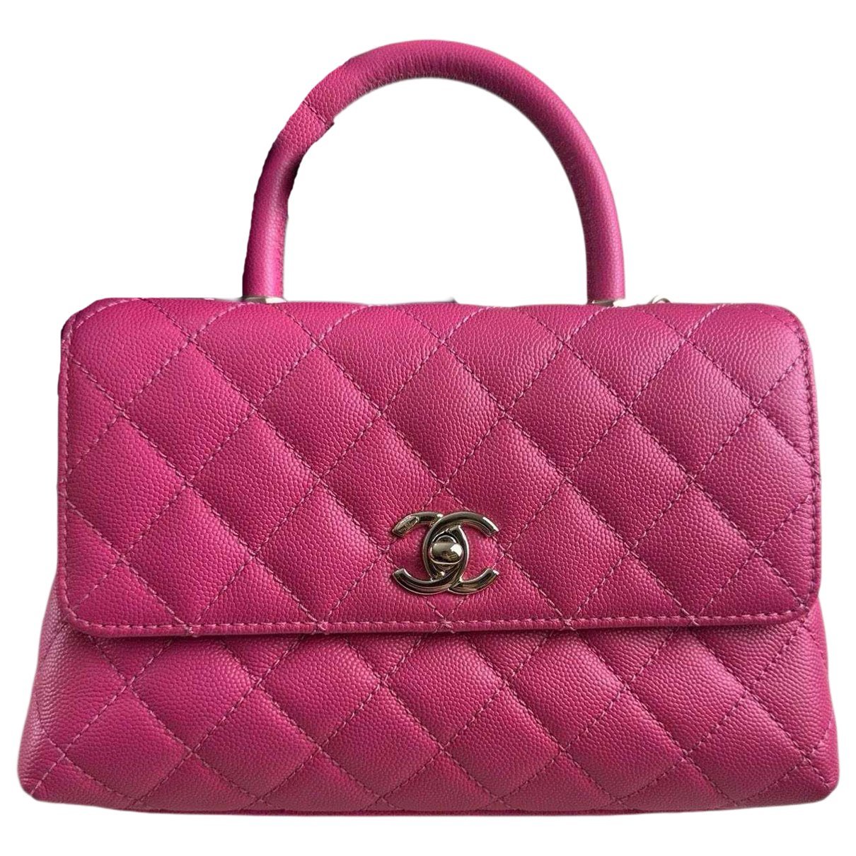 Coco Handle leather handbag