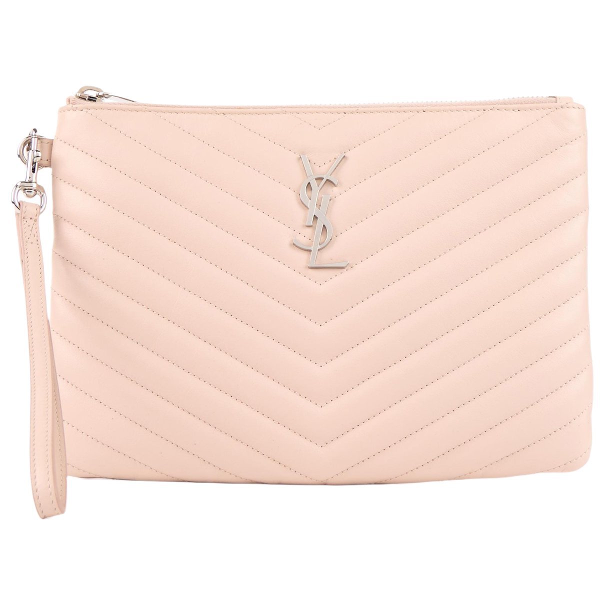 Cassandre leather clutch bag