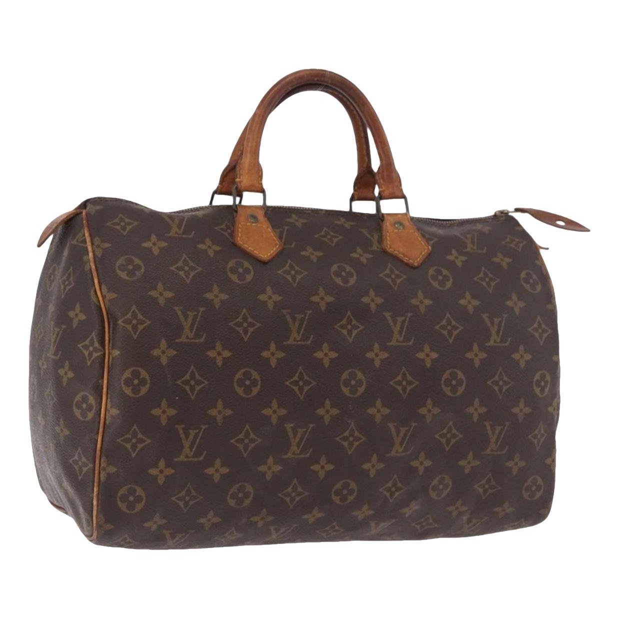 Speedy leather bowling bag
