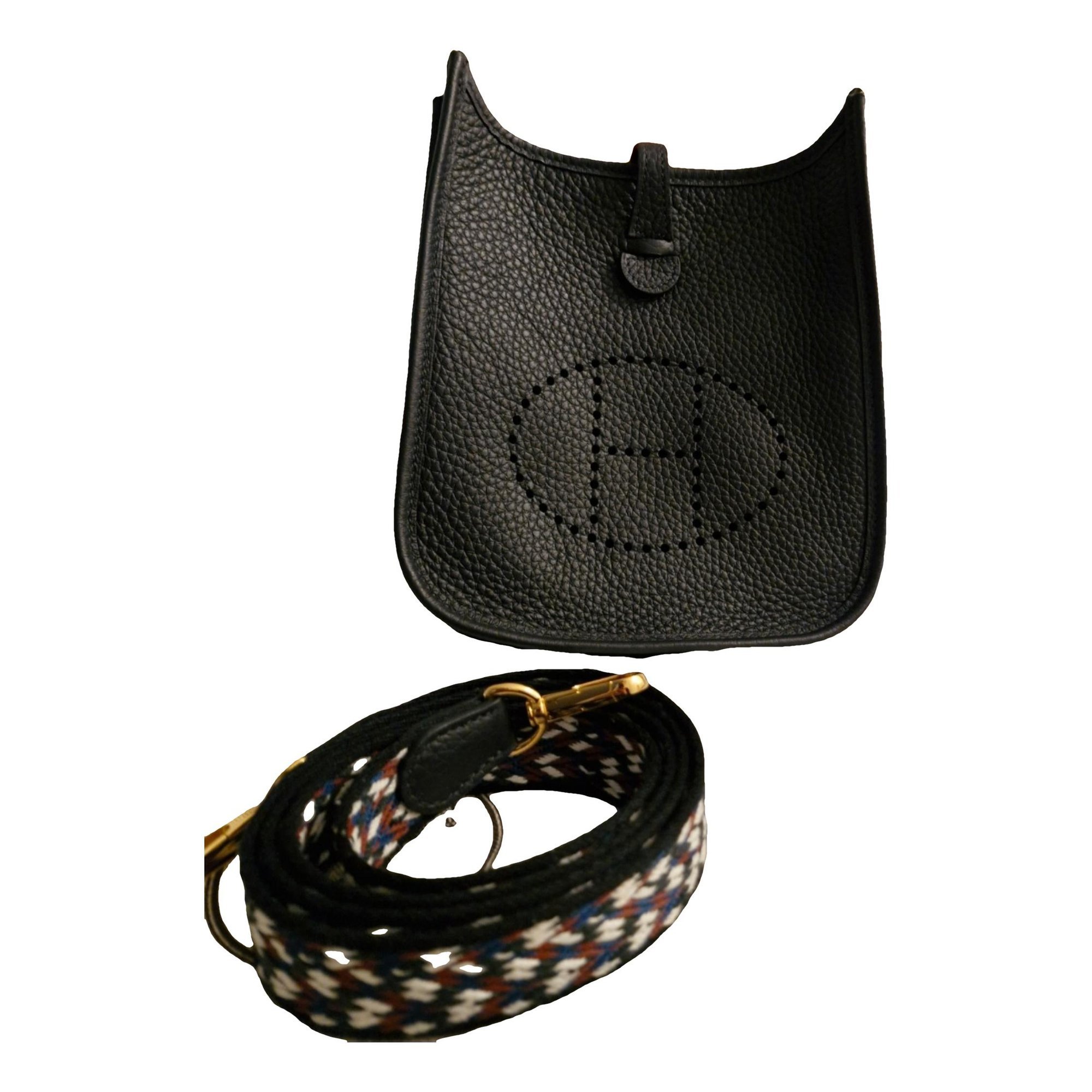 Mini Evelyne leather handbag