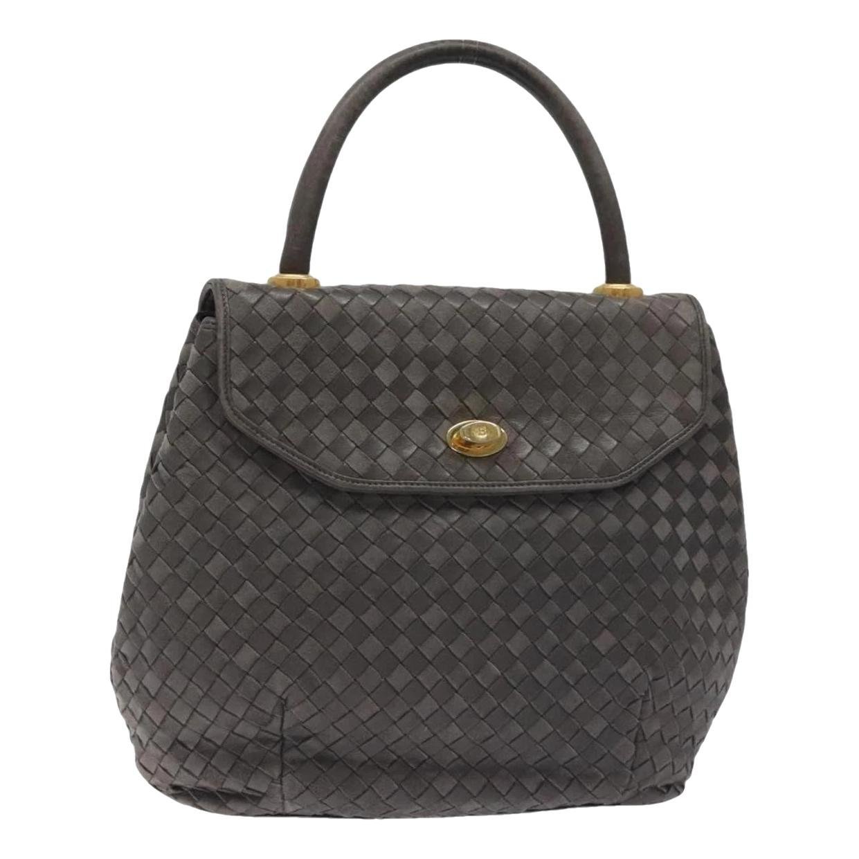 Leather handbag