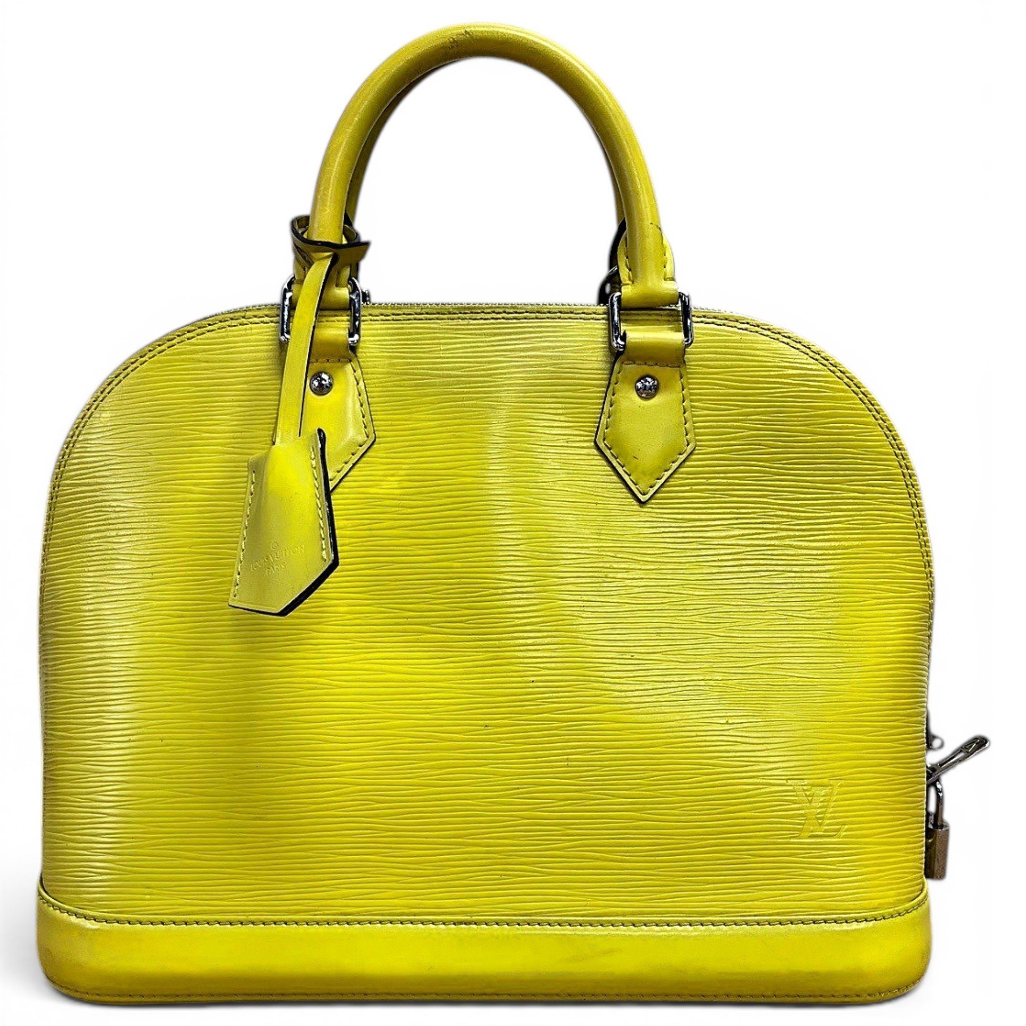 Alma leather handbag